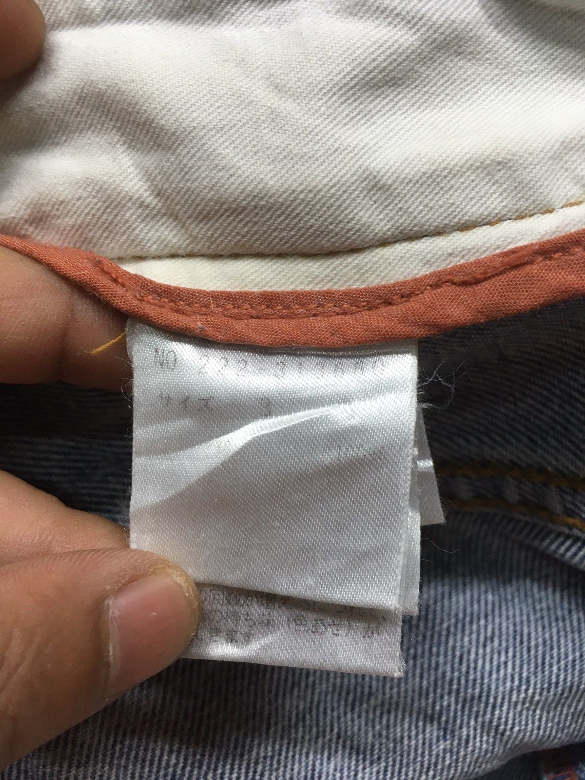 Japanese Brand Double name distressed denim japan Size US 32 / EU 48 - 12 Thumbnail