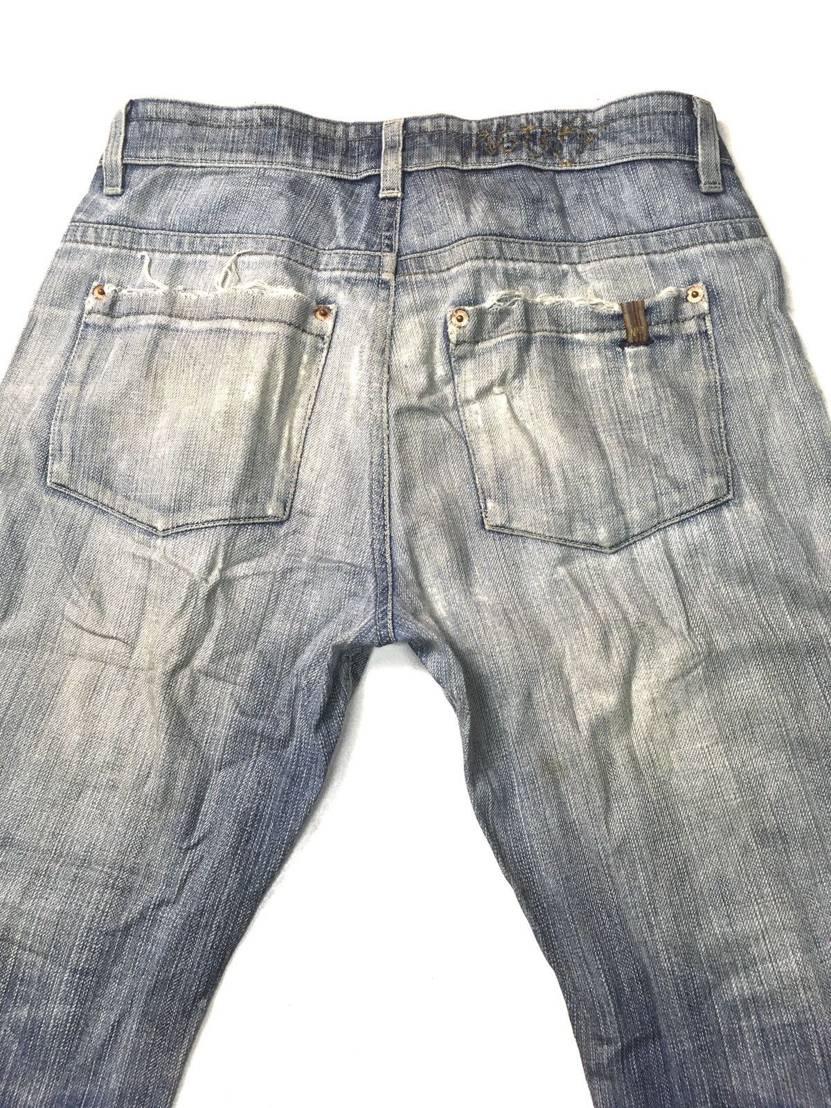 Vintage Vintage nfy notify distressed denim Size US 31 - 8 Thumbnail