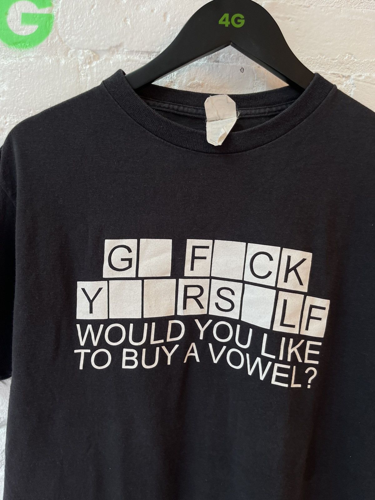 Vintage Vintage 90s GO FUCK YOURSELF SHIRT 4Gseller Size US L / EU 52-54 / 3 - 2 Thumbnail