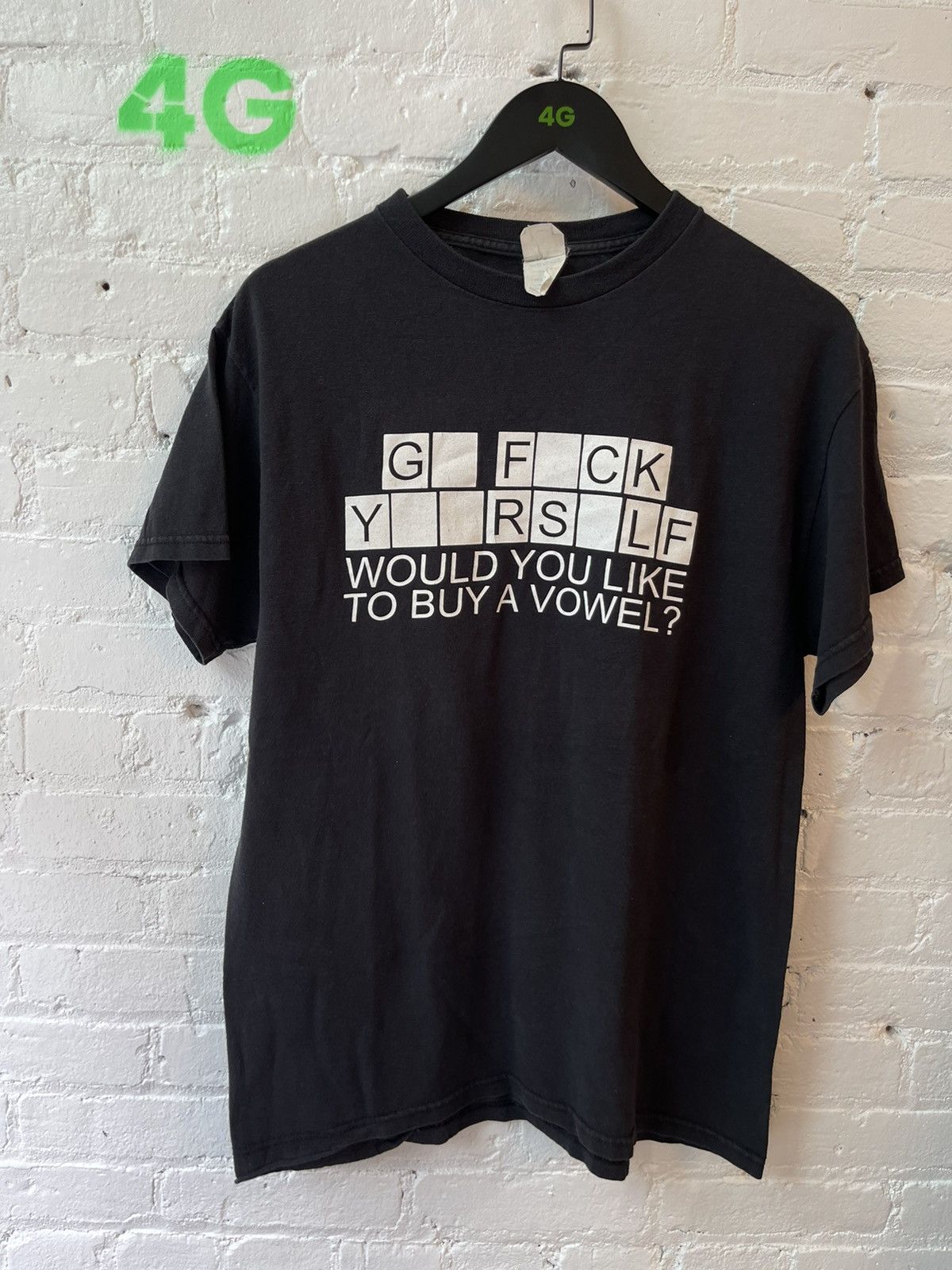 Vintage Vintage 90s GO FUCK YOURSELF SHIRT 4Gseller Size US L / EU 52-54 / 3 - 1 Thumbnail