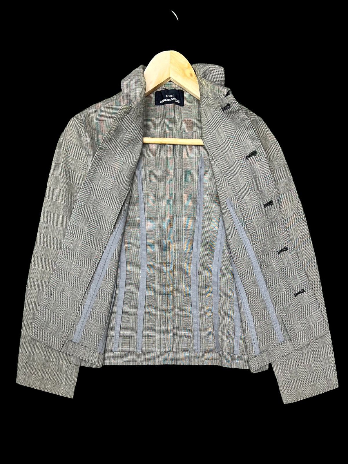 CDG by Comme des Garcons × Comme des Garcons × Comme des Garcons Homme Plus VINTAGE COMME DES GARÇONS CROPPED TOP COAT JACKET Size S / US 4 / IT 40 - 8 Thumbnail