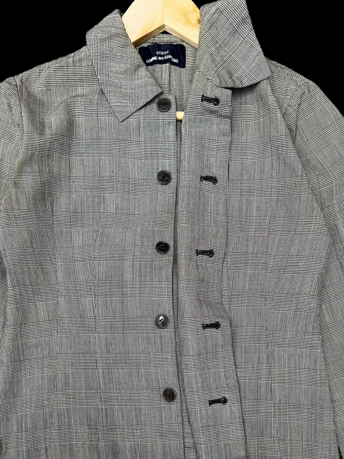 CDG by Comme des Garcons × Comme des Garcons × Comme des Garcons Homme Plus VINTAGE COMME DES GARÇONS CROPPED TOP COAT JACKET Size S / US 4 / IT 40 - 7 Thumbnail