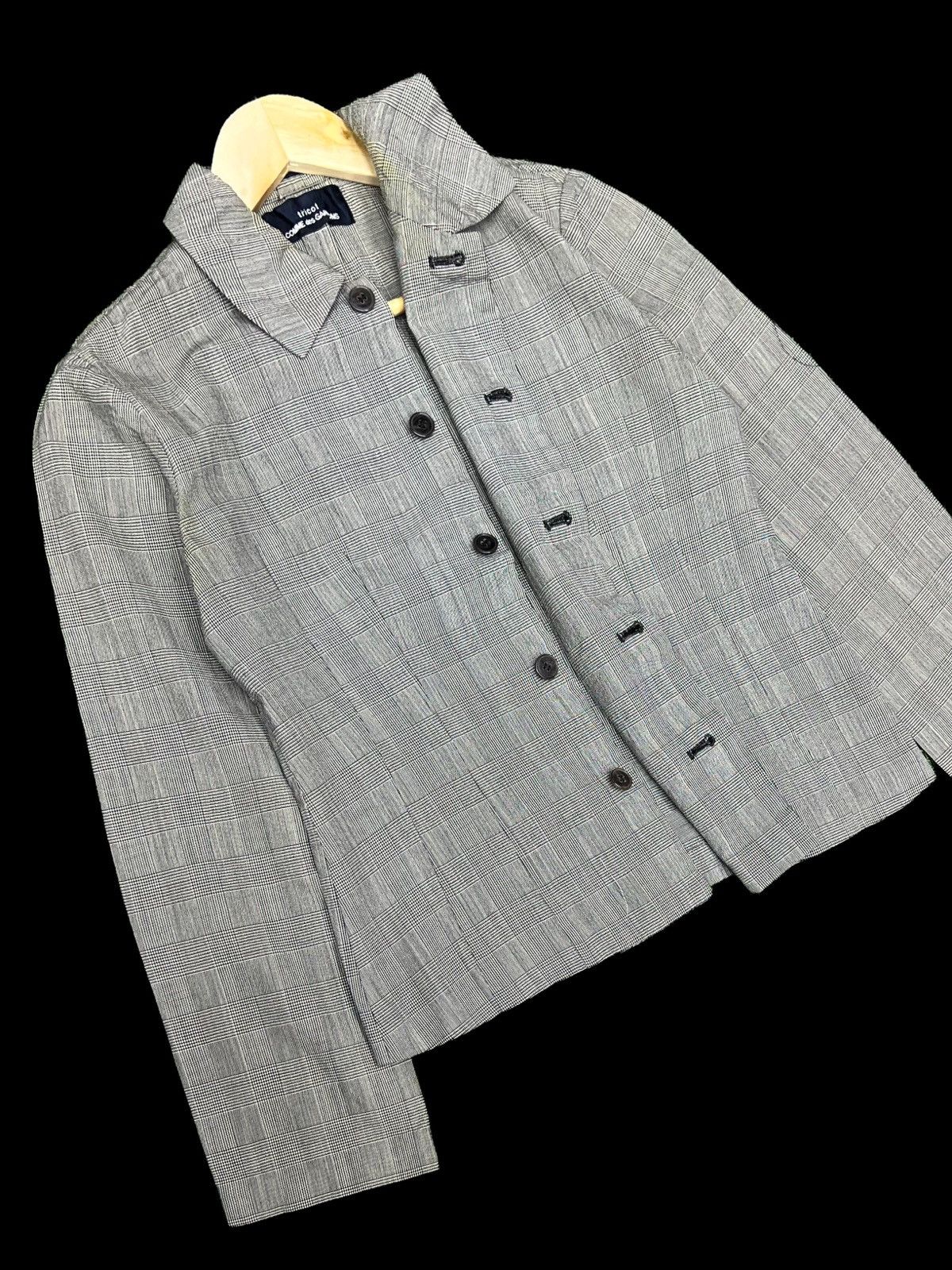 CDG by Comme des Garcons × Comme des Garcons × Comme des Garcons Homme Plus VINTAGE COMME DES GARÇONS CROPPED TOP COAT JACKET Size S / US 4 / IT 40 - 6 Thumbnail