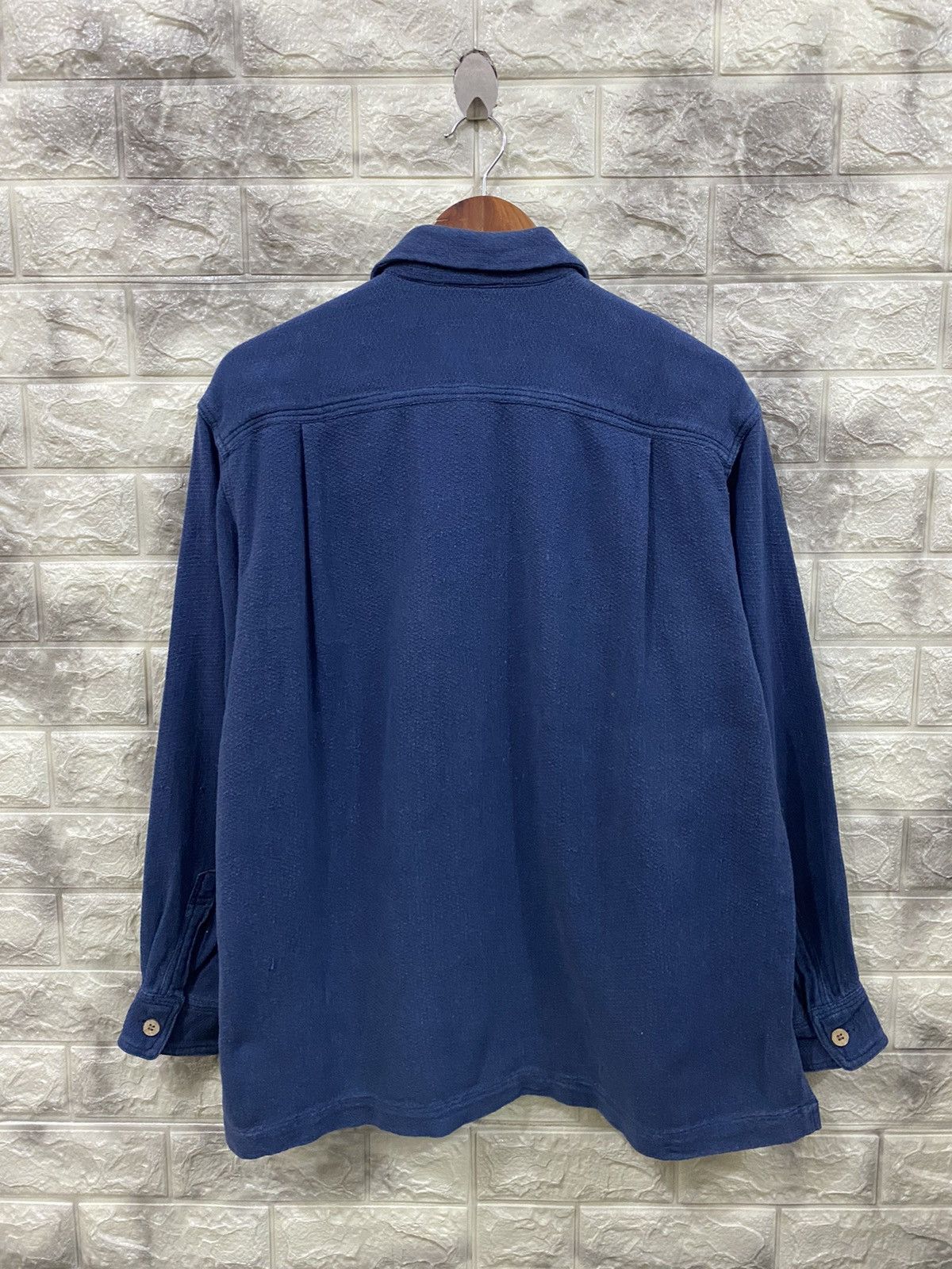 Vintage Vintage Stone Island Garment worker Shirt Size US L / EU 52-54 / 3 - 4 Thumbnail