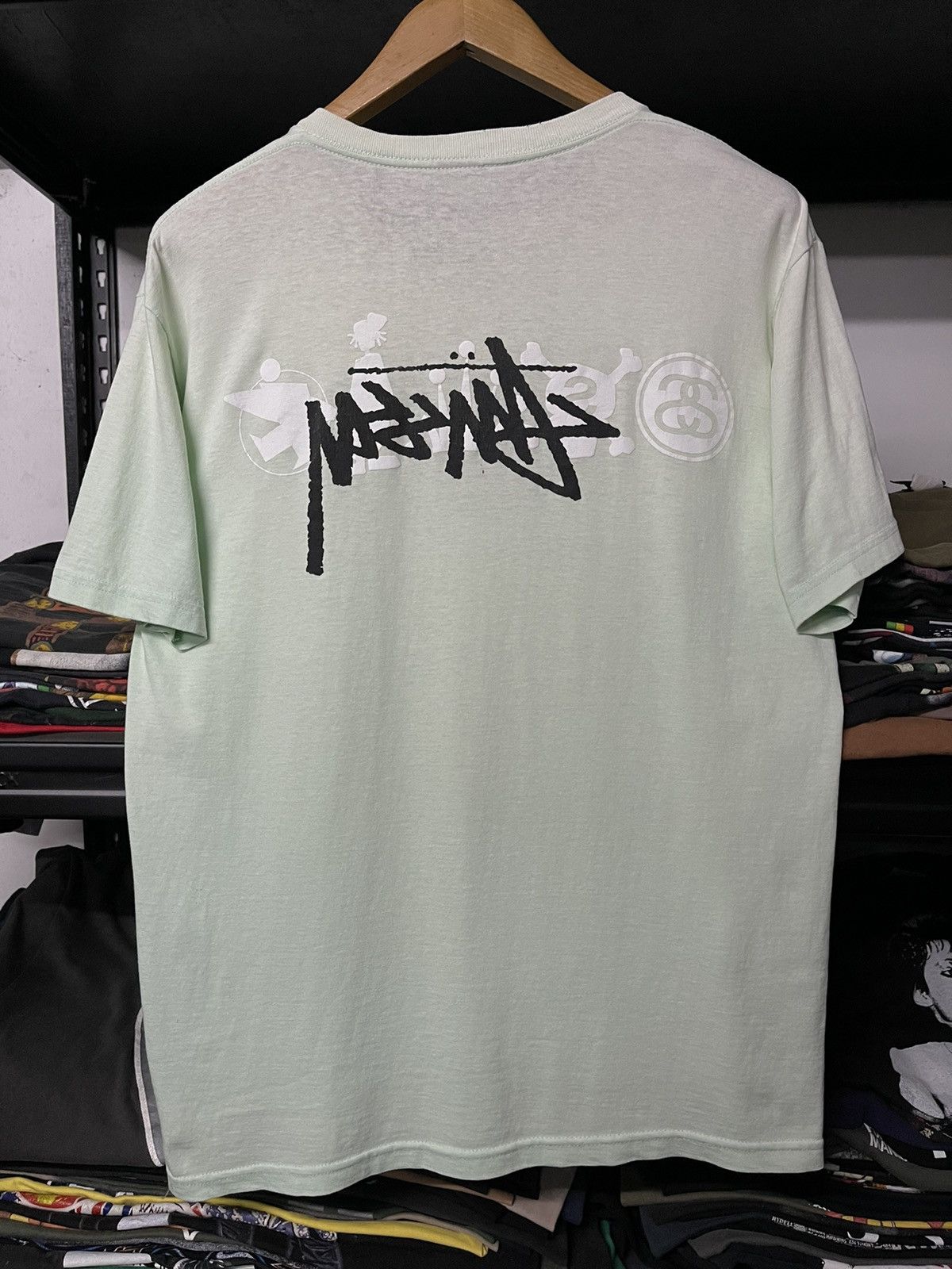 Stussy × Vintage Vintage Stussy Tribe Skateboard Tees Size US L / EU 52-54 / 3 - 3 Thumbnail