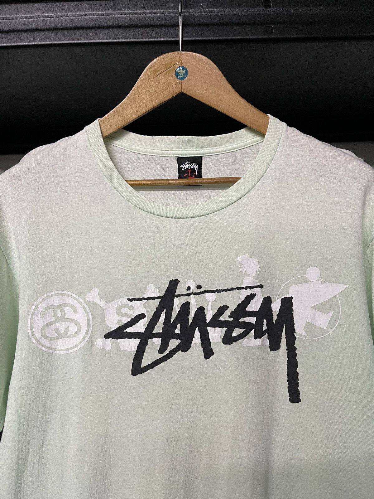 Stussy × Vintage Vintage Stussy Tribe Skateboard Tees Size US L / EU 52-54 / 3 - 2 Thumbnail