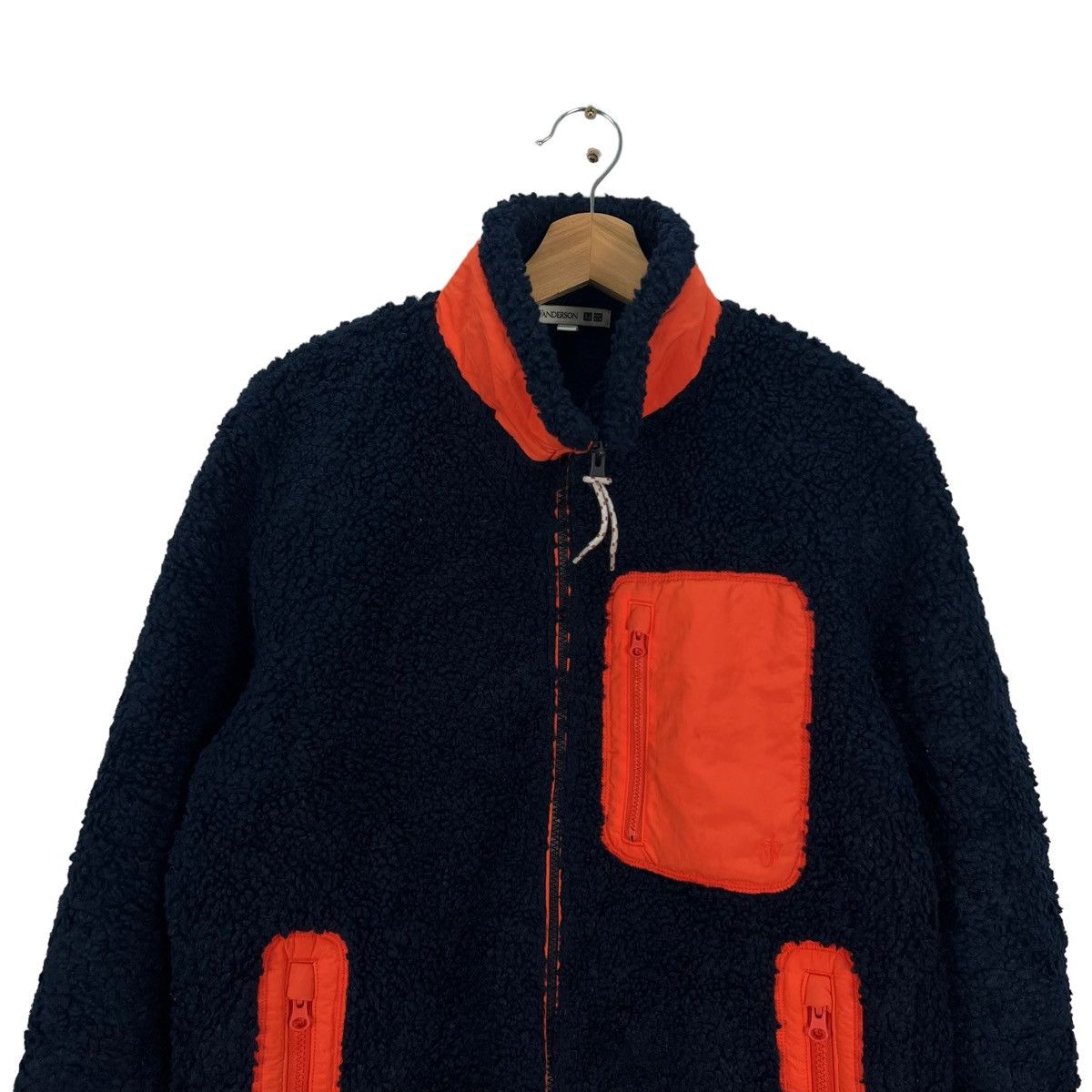 JW Anderson VINTAGE J.W.ANDERSON UNIQLO JAPAN FLEECE DIP PILE JACKET Size US M / EU 48-50 / 2 - 7 Thumbnail