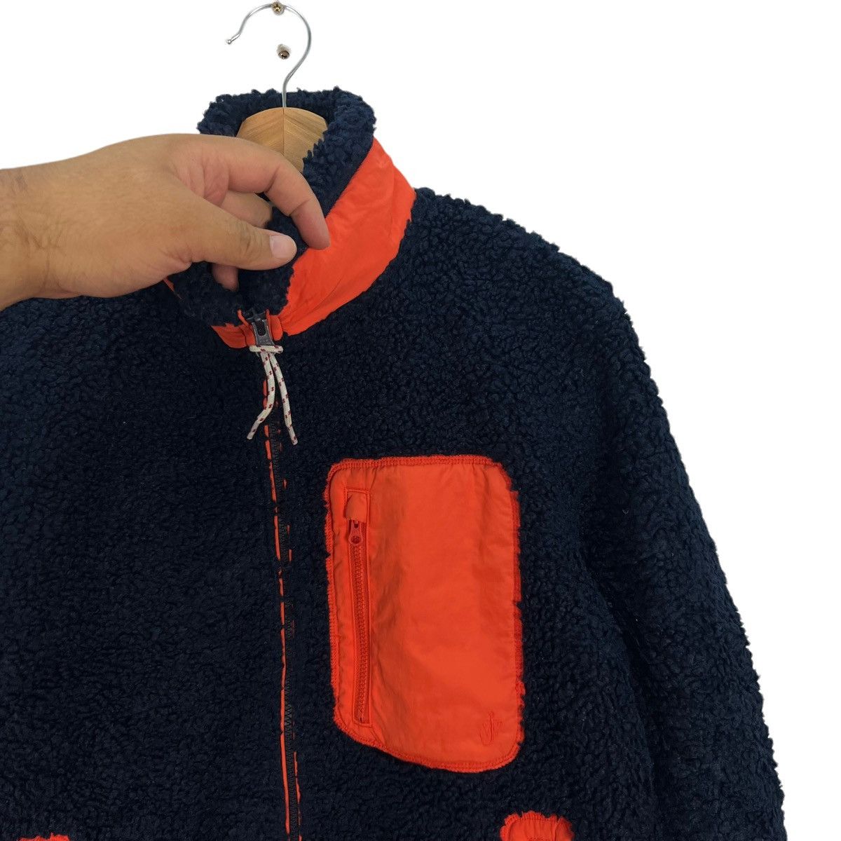 JW Anderson VINTAGE J.W.ANDERSON UNIQLO JAPAN FLEECE DIP PILE JACKET Size US M / EU 48-50 / 2 - 9 Thumbnail