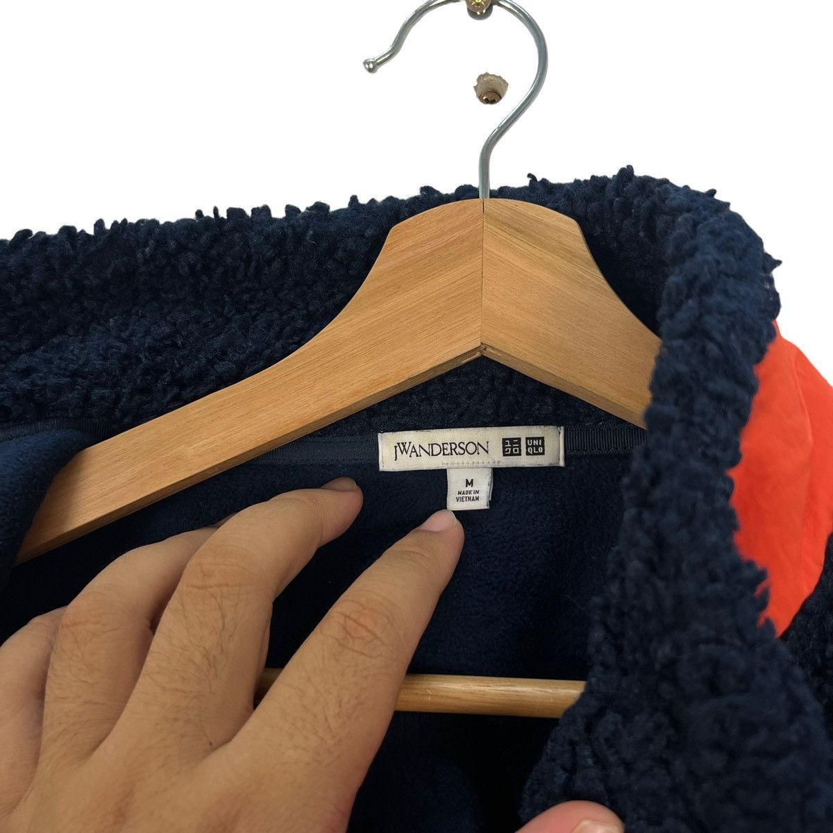 JW Anderson VINTAGE J.W.ANDERSON UNIQLO JAPAN FLEECE DIP PILE JACKET Size US M / EU 48-50 / 2 - 12 Thumbnail