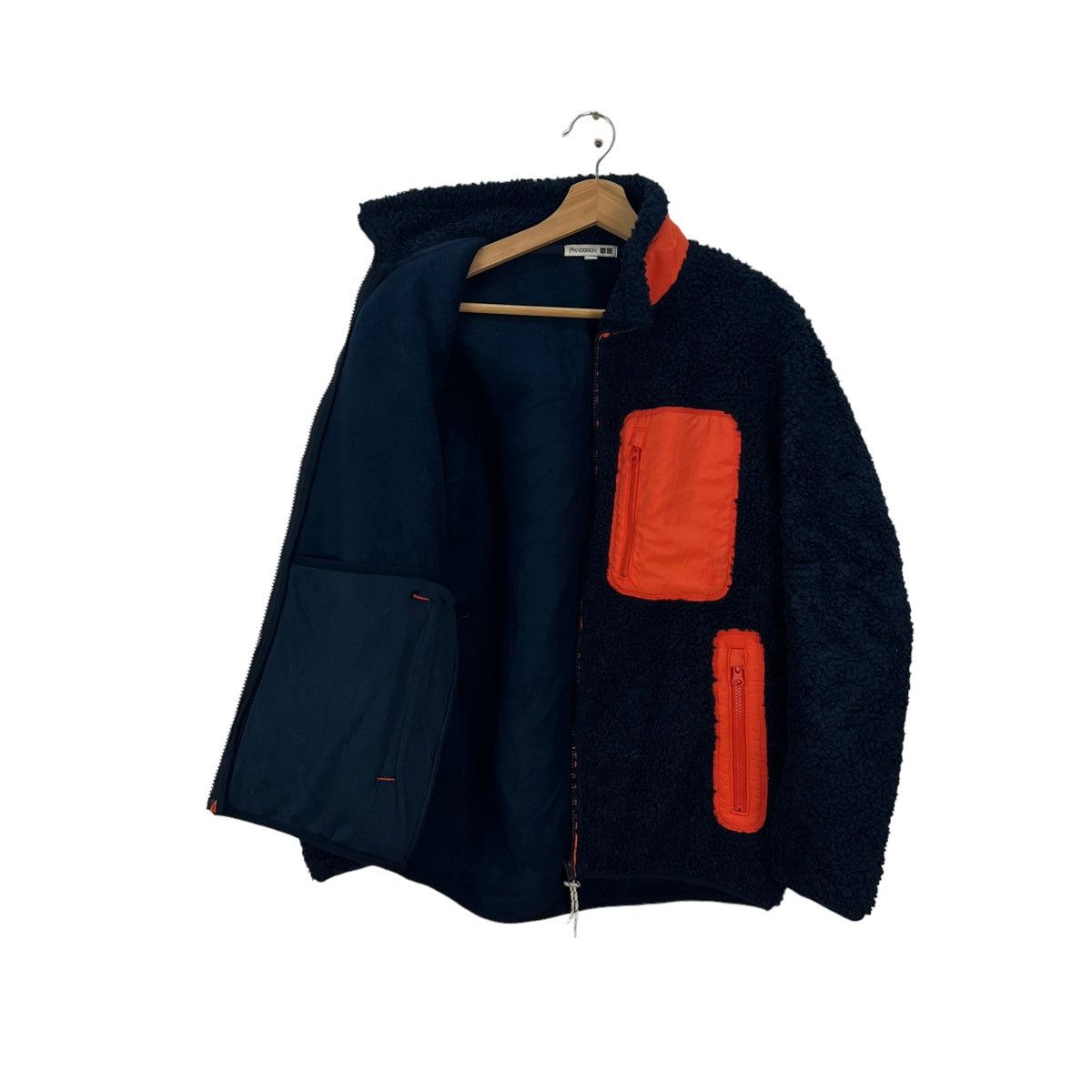 JW Anderson VINTAGE J.W.ANDERSON UNIQLO JAPAN FLEECE DIP PILE JACKET Size US M / EU 48-50 / 2 - 2 Thumbnail