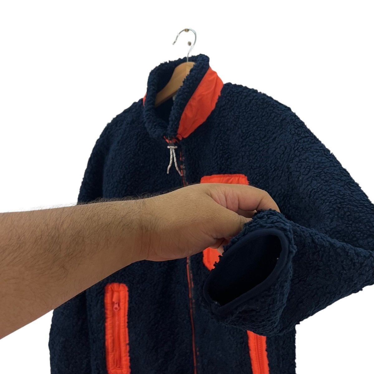 JW Anderson VINTAGE J.W.ANDERSON UNIQLO JAPAN FLEECE DIP PILE JACKET Size US M / EU 48-50 / 2 - 8 Thumbnail