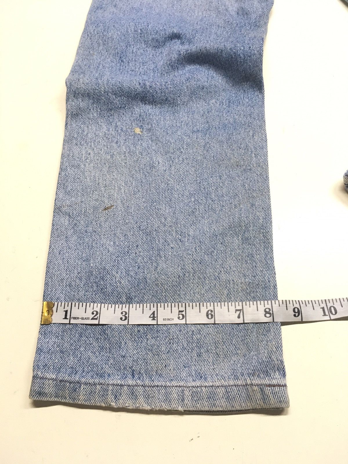 Japanese Brand × Lee × Vintage Vintage 90s lee blue wash distressed denim Size US 32 / EU 48 - 8 Thumbnail