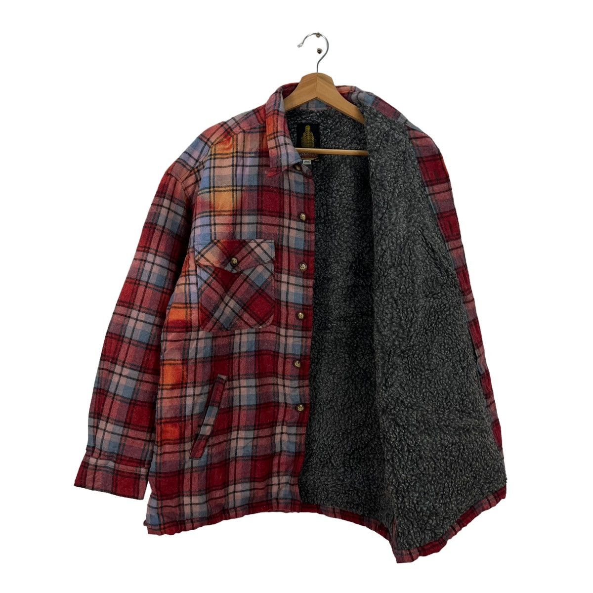 Flannel VINTAGE FLANNEL JACKET TURNING POINT FLEECE LINING TARTAN Size US L / EU 52-54 / 3 - 2 Thumbnail