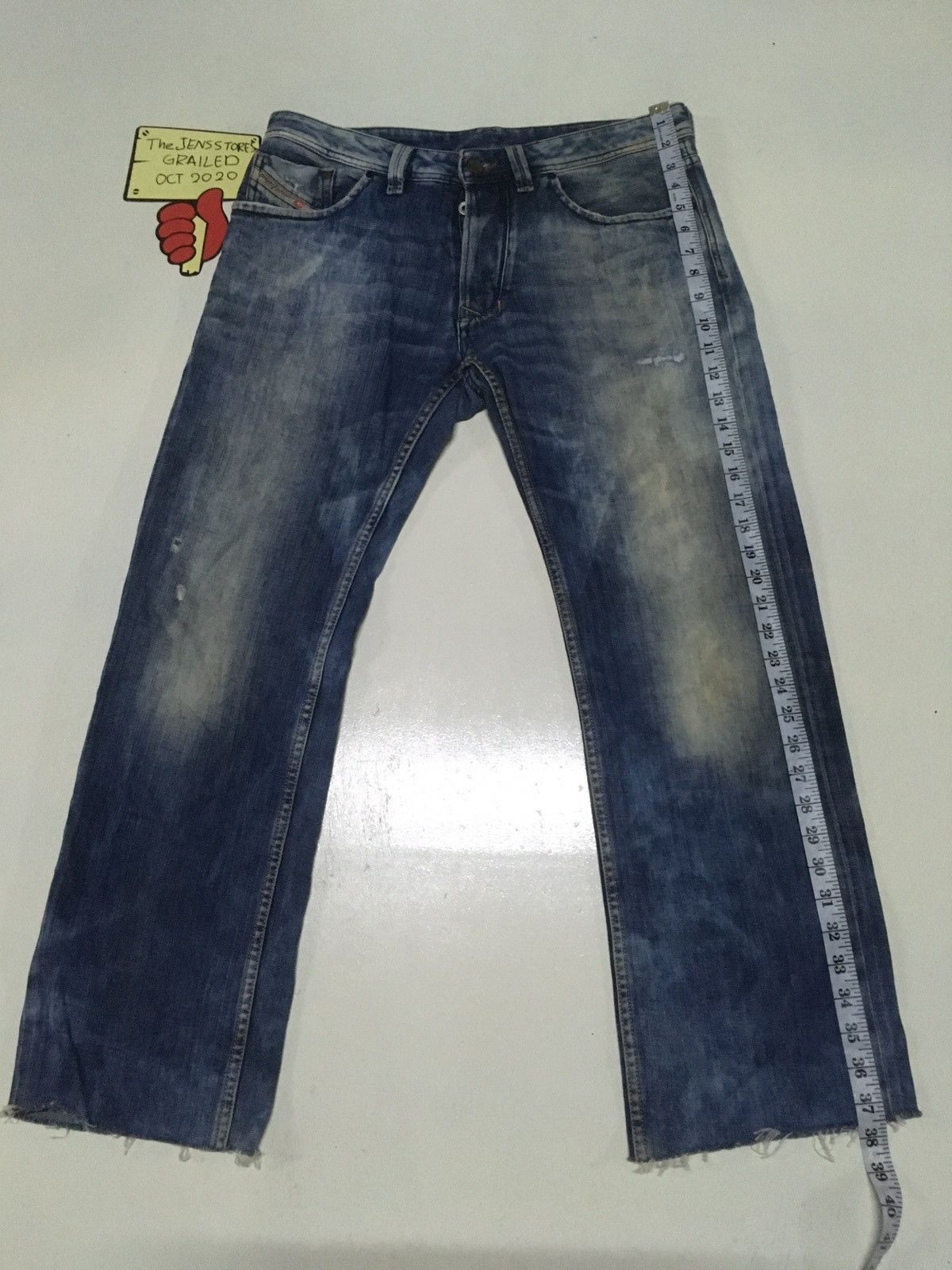 Diesel × Vintage Vintage diesel distressed denim Size US 34 / EU 50 - 2 Thumbnail