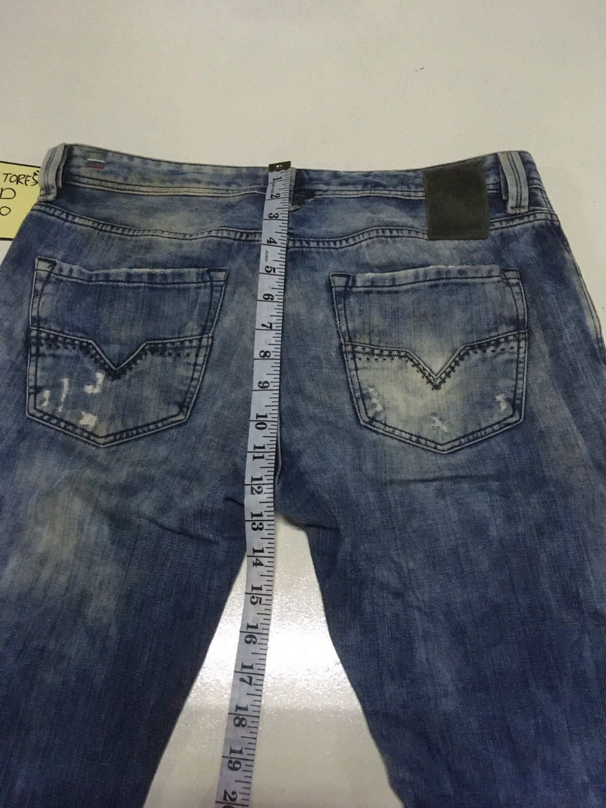 Diesel × Vintage Vintage diesel distressed denim Size US 34 / EU 50 - 6 Thumbnail