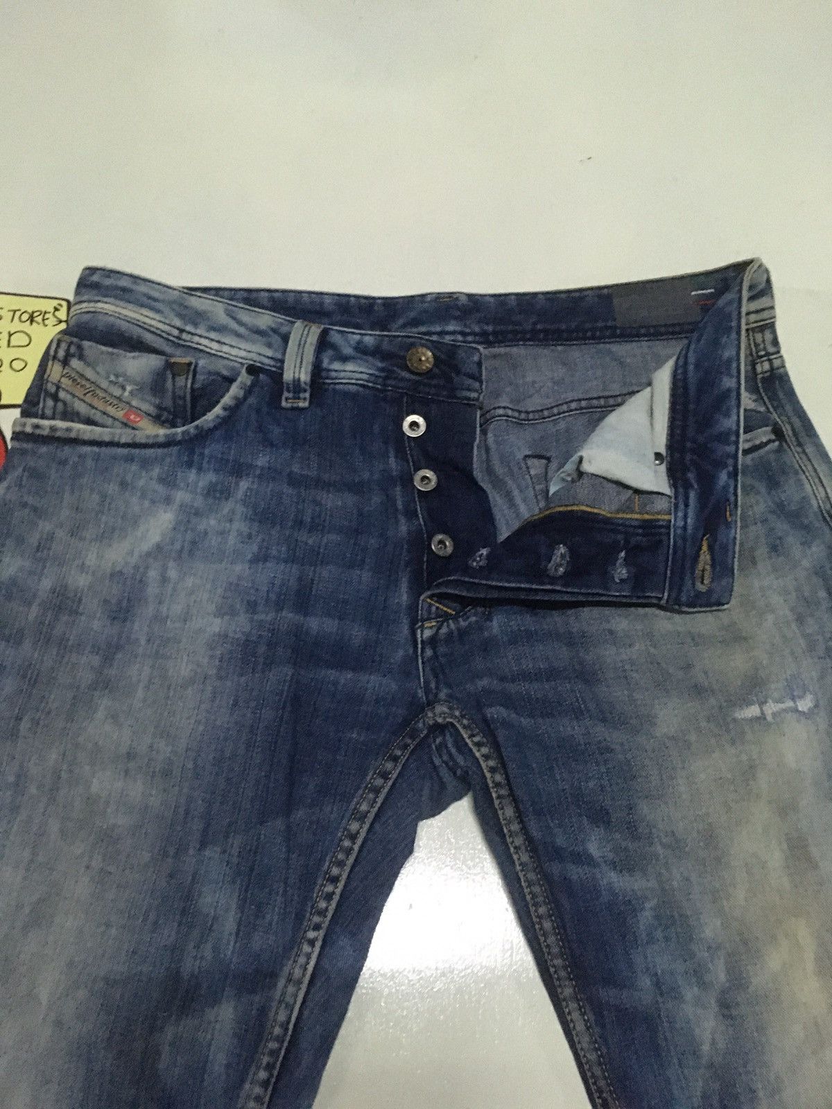 Diesel × Vintage Vintage diesel distressed denim Size US 34 / EU 50 - 5 Thumbnail