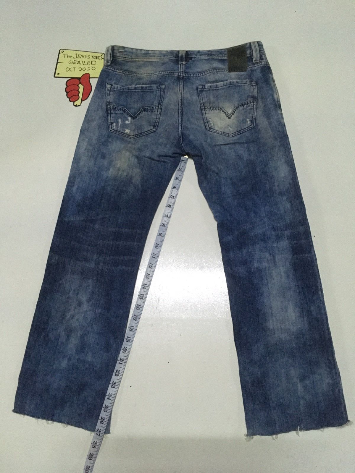 Diesel × Vintage Vintage diesel distressed denim Size US 34 / EU 50 - 3 Thumbnail