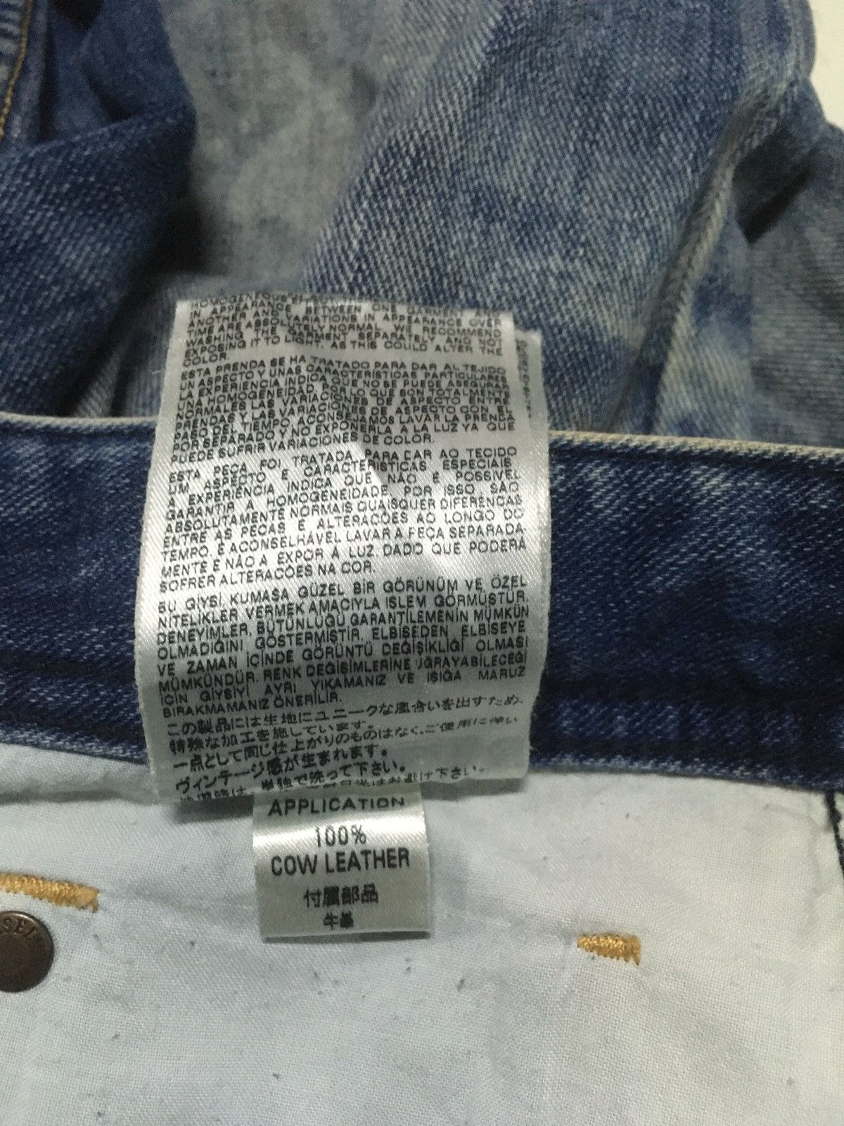 Diesel × Vintage Vintage diesel distressed denim Size US 34 / EU 50 - 17 Thumbnail