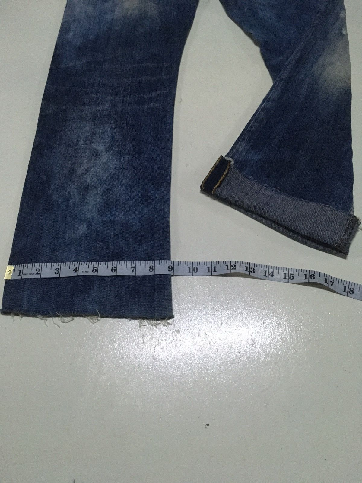 Diesel × Vintage Vintage diesel distressed denim Size US 34 / EU 50 - 9 Thumbnail