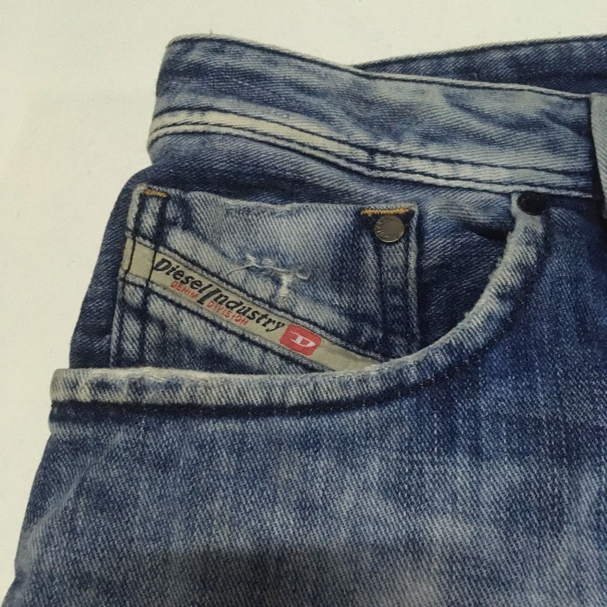 Diesel × Vintage Vintage diesel distressed denim Size US 34 / EU 50 - 7 Thumbnail
