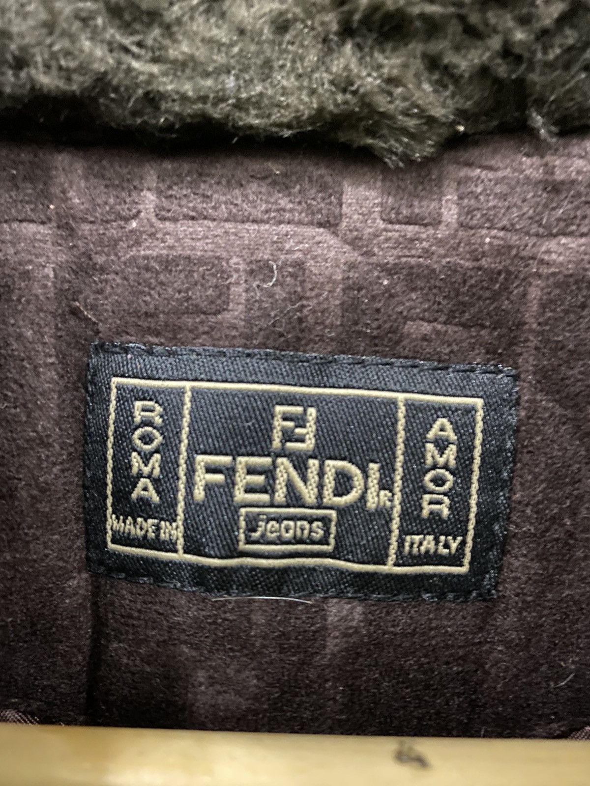 Fendi Vintage Fendi Faux-Fur Collar Jacket Size US M / EU 48-50 / 2 - 13 Thumbnail