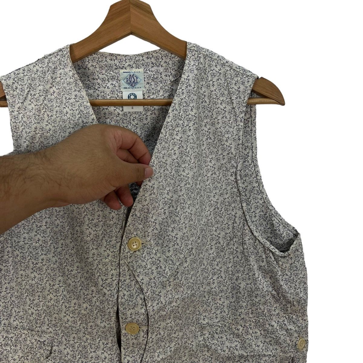 Japanese Brand VINTAGE PESLEY TANKTOP VEST POST ALLS USA MADE Size US S / EU 44-46 / 1 - 7 Thumbnail