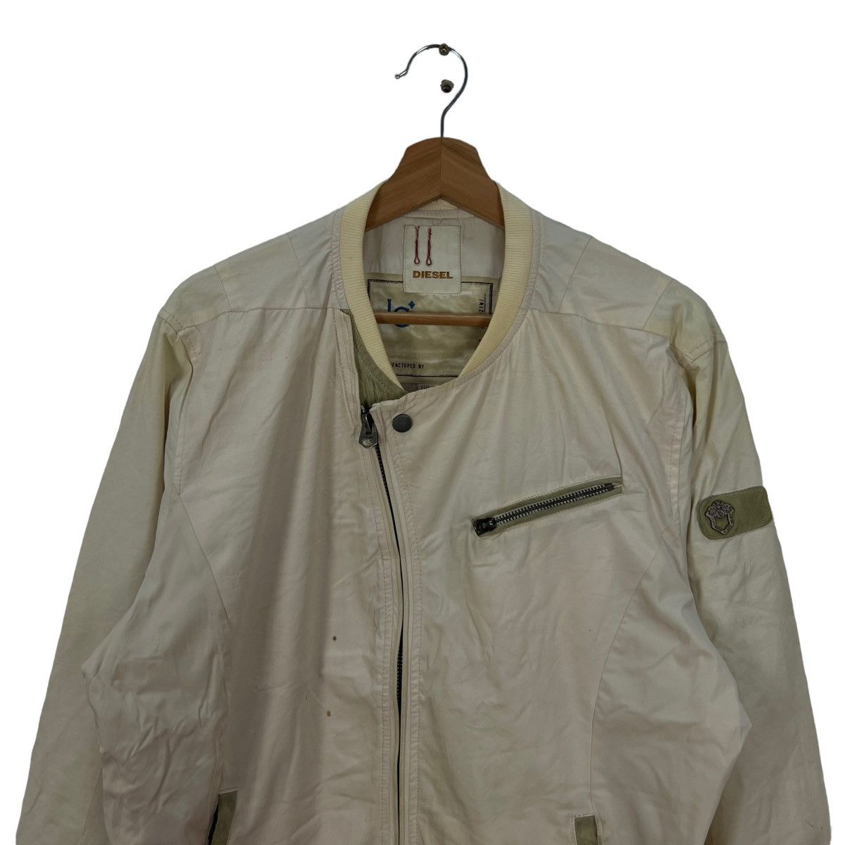 Japanese Brand VINTAGE DIESEL JAPAN BOMBER JACKET BONDAGE DESIGN PARACHUTE Size US XL / EU 56 / 4 - 14 Thumbnail