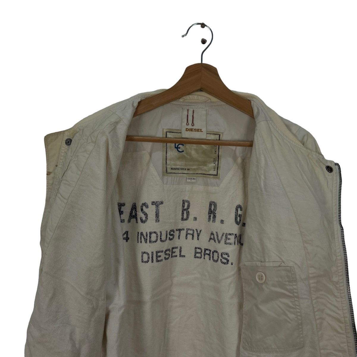 Japanese Brand VINTAGE DIESEL JAPAN BOMBER JACKET BONDAGE DESIGN PARACHUTE Size US XL / EU 56 / 4 - 9 Thumbnail