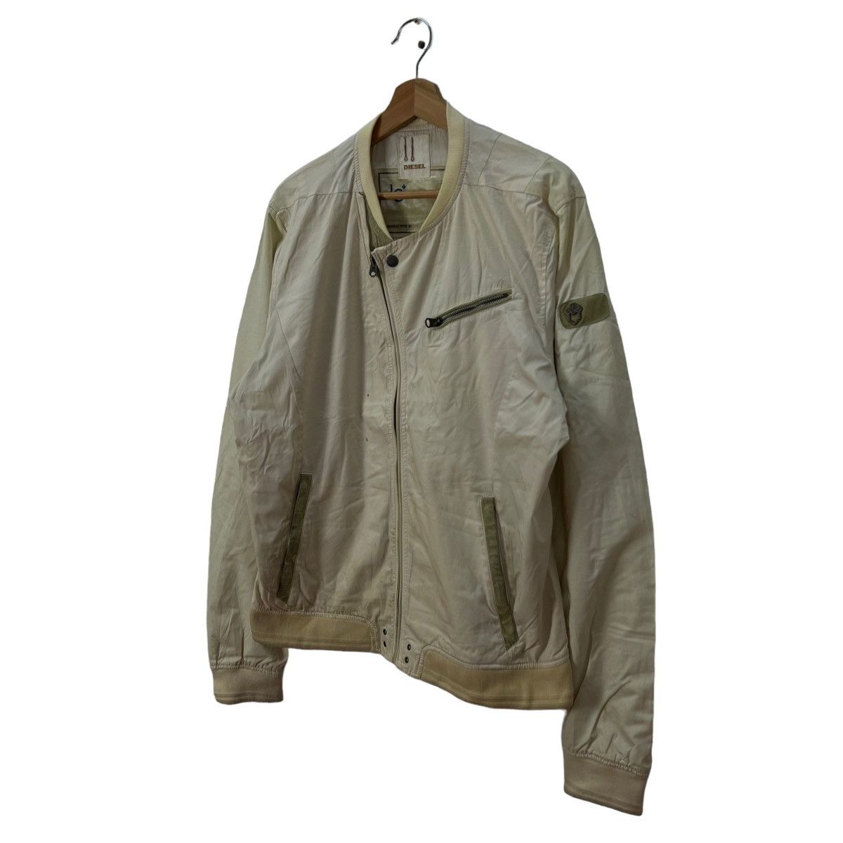 Japanese Brand VINTAGE DIESEL JAPAN BOMBER JACKET BONDAGE DESIGN PARACHUTE Size US XL / EU 56 / 4 - 2 Thumbnail