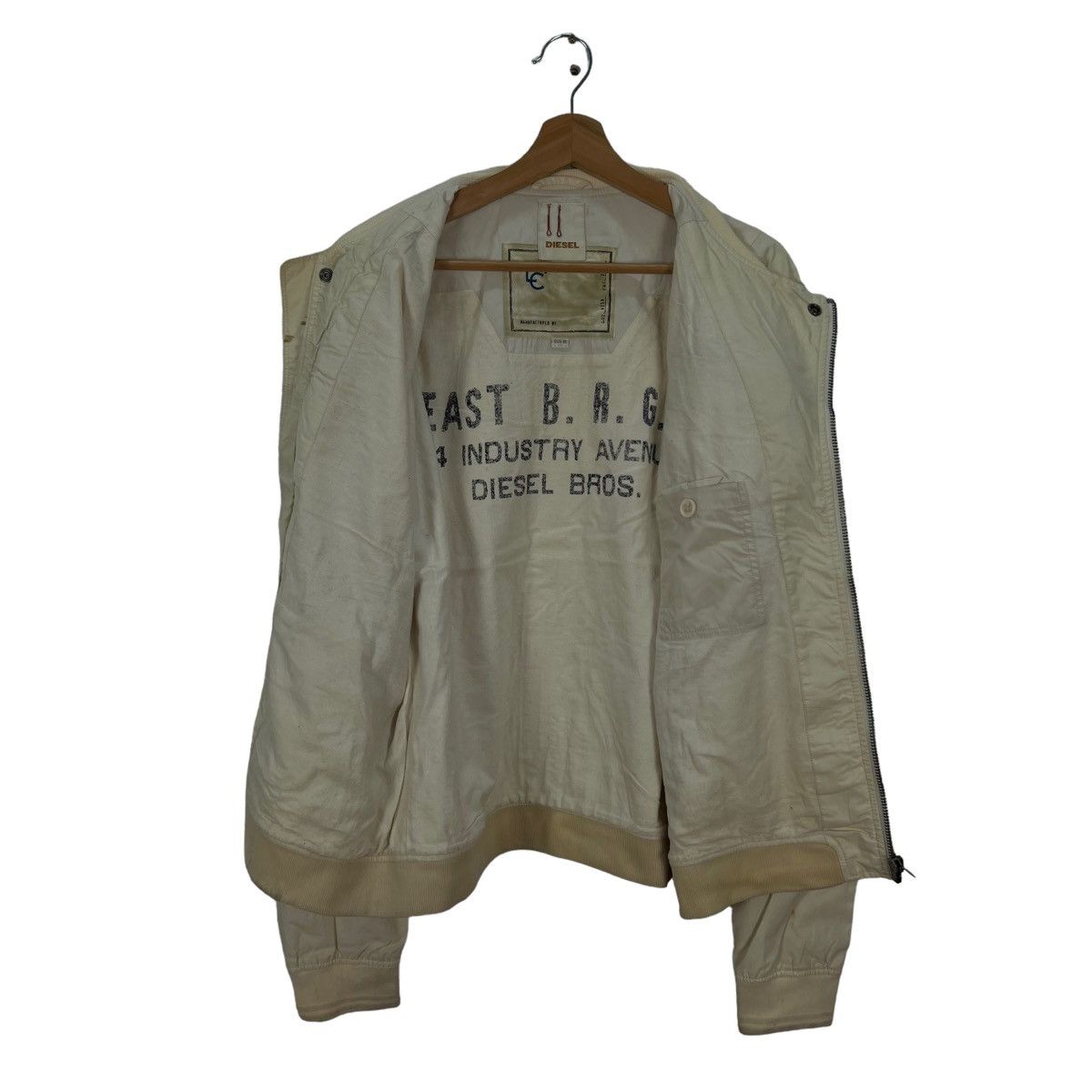 Japanese Brand VINTAGE DIESEL JAPAN BOMBER JACKET BONDAGE DESIGN PARACHUTE Size US XL / EU 56 / 4 - 4 Thumbnail