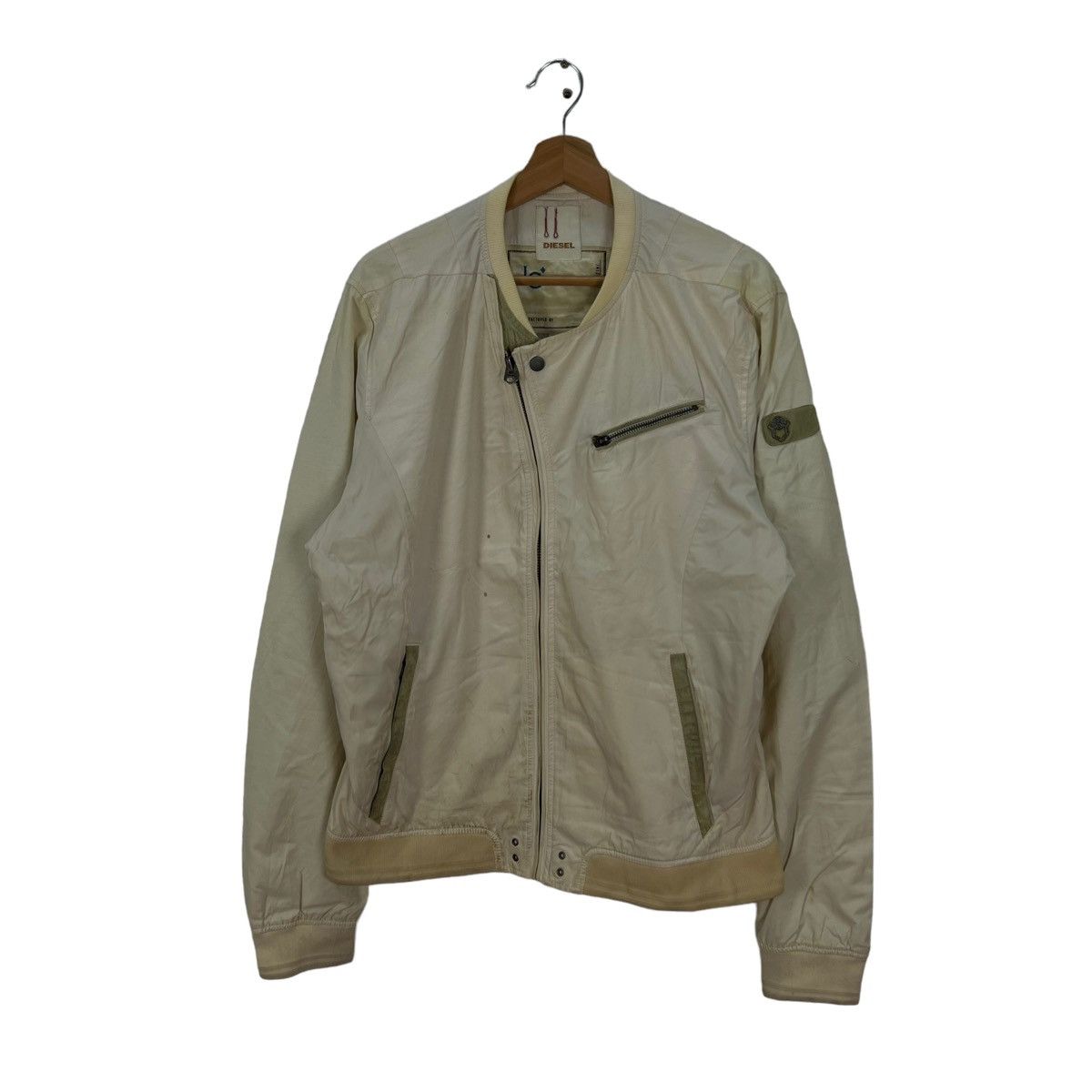 Japanese Brand VINTAGE DIESEL JAPAN BOMBER JACKET BONDAGE DESIGN PARACHUTE Size US XL / EU 56 / 4 - 1 Thumbnail