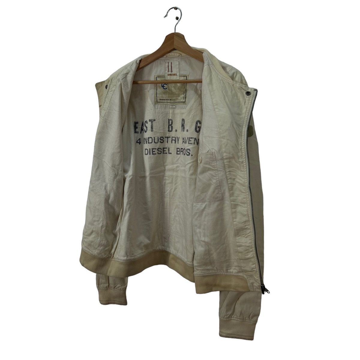 Japanese Brand VINTAGE DIESEL JAPAN BOMBER JACKET BONDAGE DESIGN PARACHUTE Size US XL / EU 56 / 4 - 7 Thumbnail