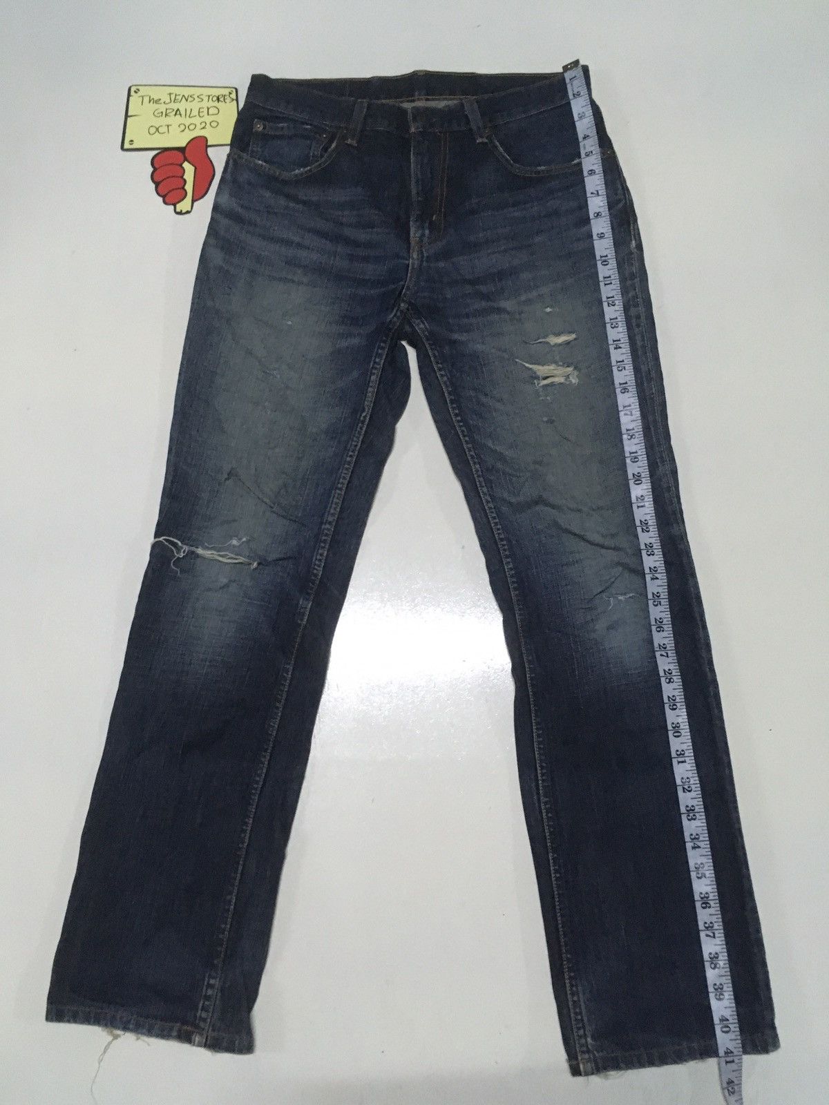 Levi's × Vintage Vintage Levi’s lot 505 distressed jeans Japan Size US 31 - 2 Thumbnail