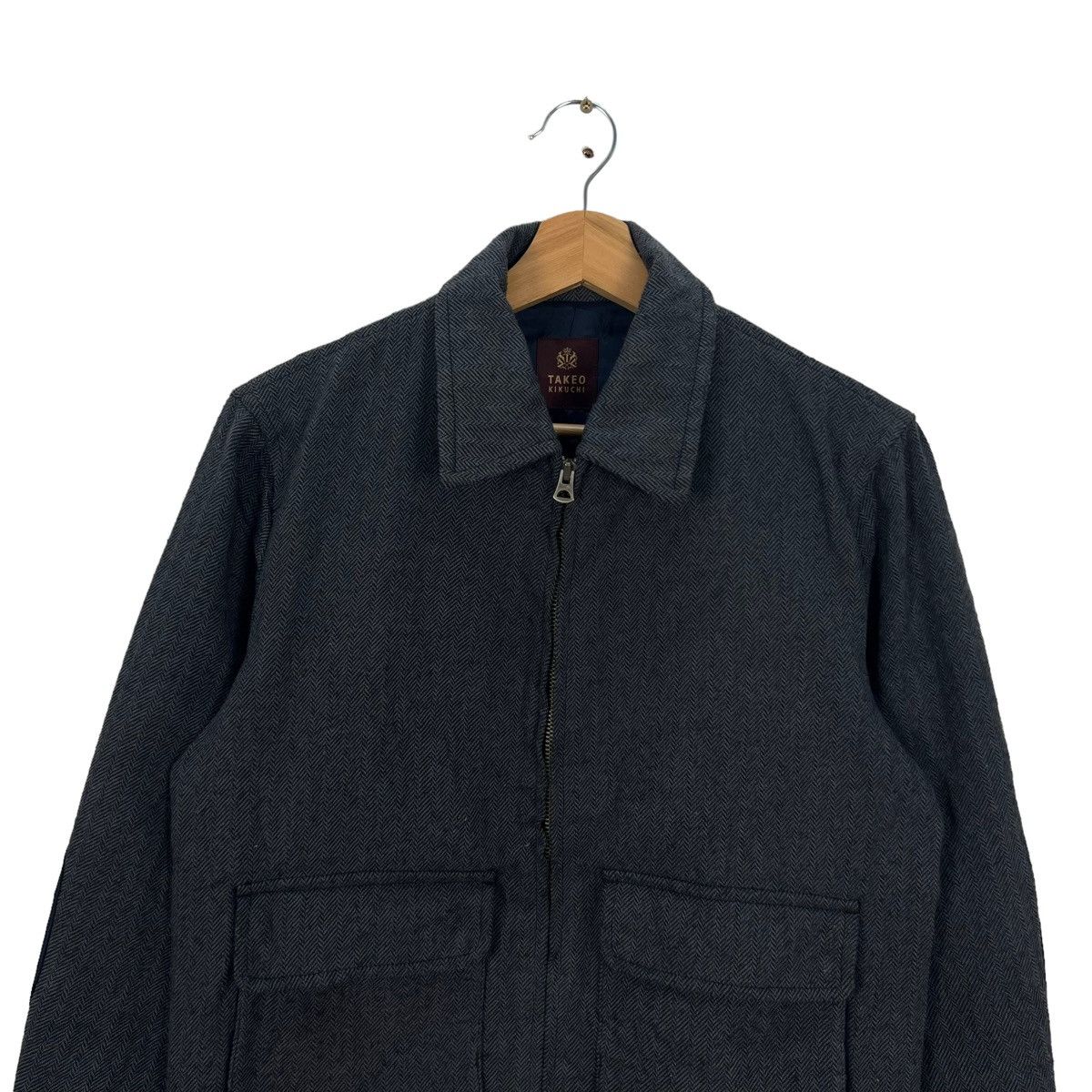 Japanese Brand VINTAGE CARGO MULTI POCKET JACKET TAKEO KIKUCHI JAPAN MADE Size US M / EU 48-50 / 2 - 7 Thumbnail