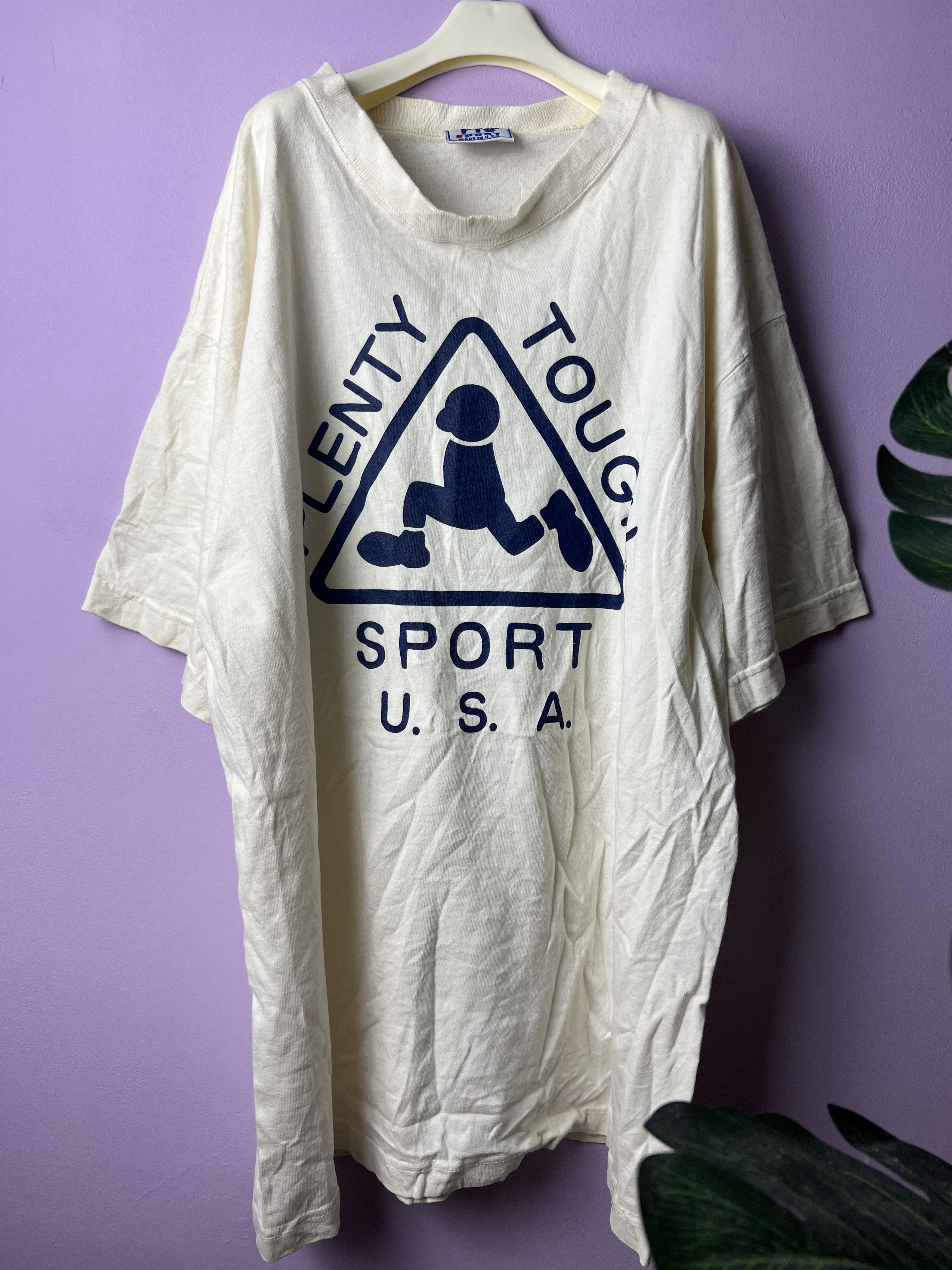 Vintage 🔥Vintage Plenty Tough Sport Tees Size US M / EU 48-50 / 2 - 2 Thumbnail