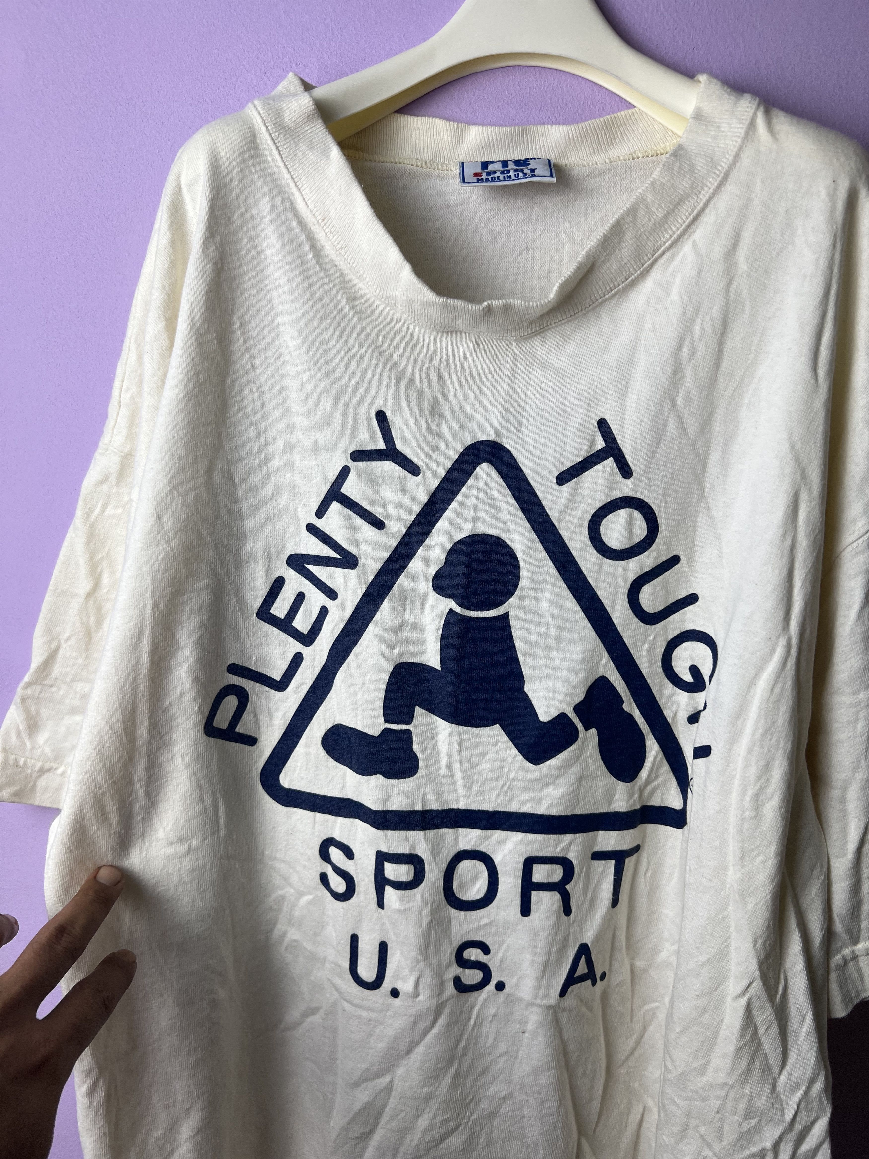 Vintage 🔥Vintage Plenty Tough Sport Tees Size US M / EU 48-50 / 2 - 6 Thumbnail