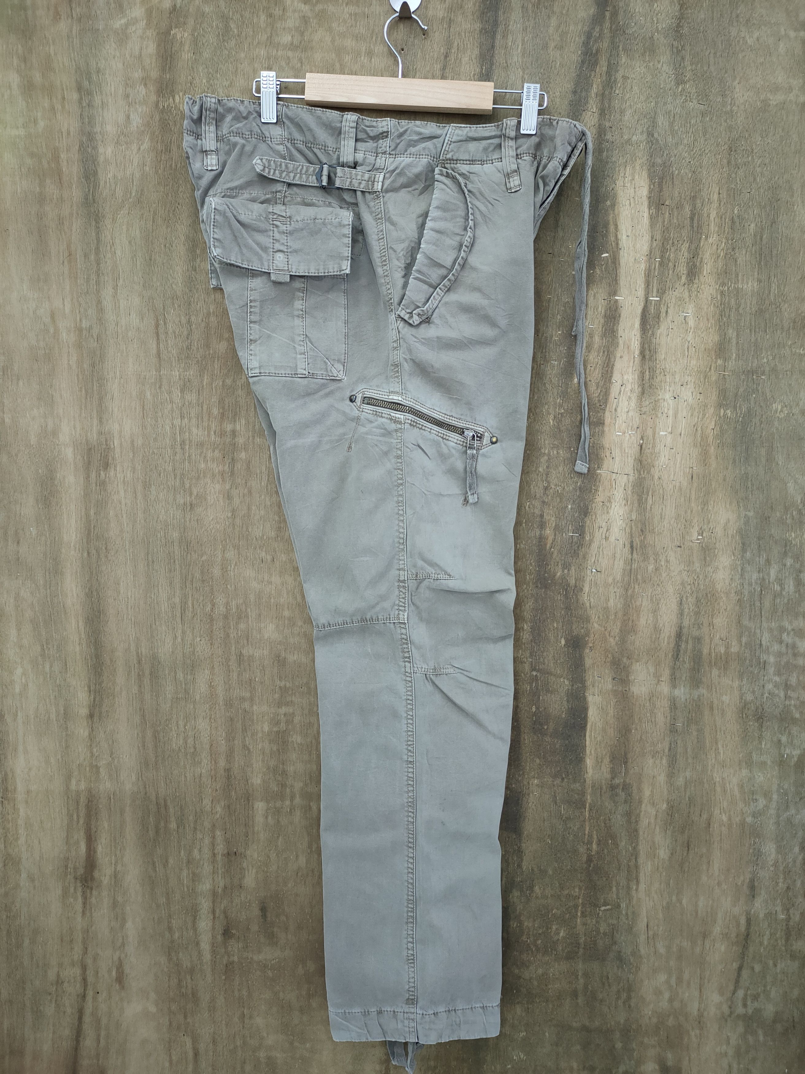 Japanese Brand VINTAGE JAPAN FADED TAN CARGO PANTS Size US 32 / EU 48 - 5 Thumbnail