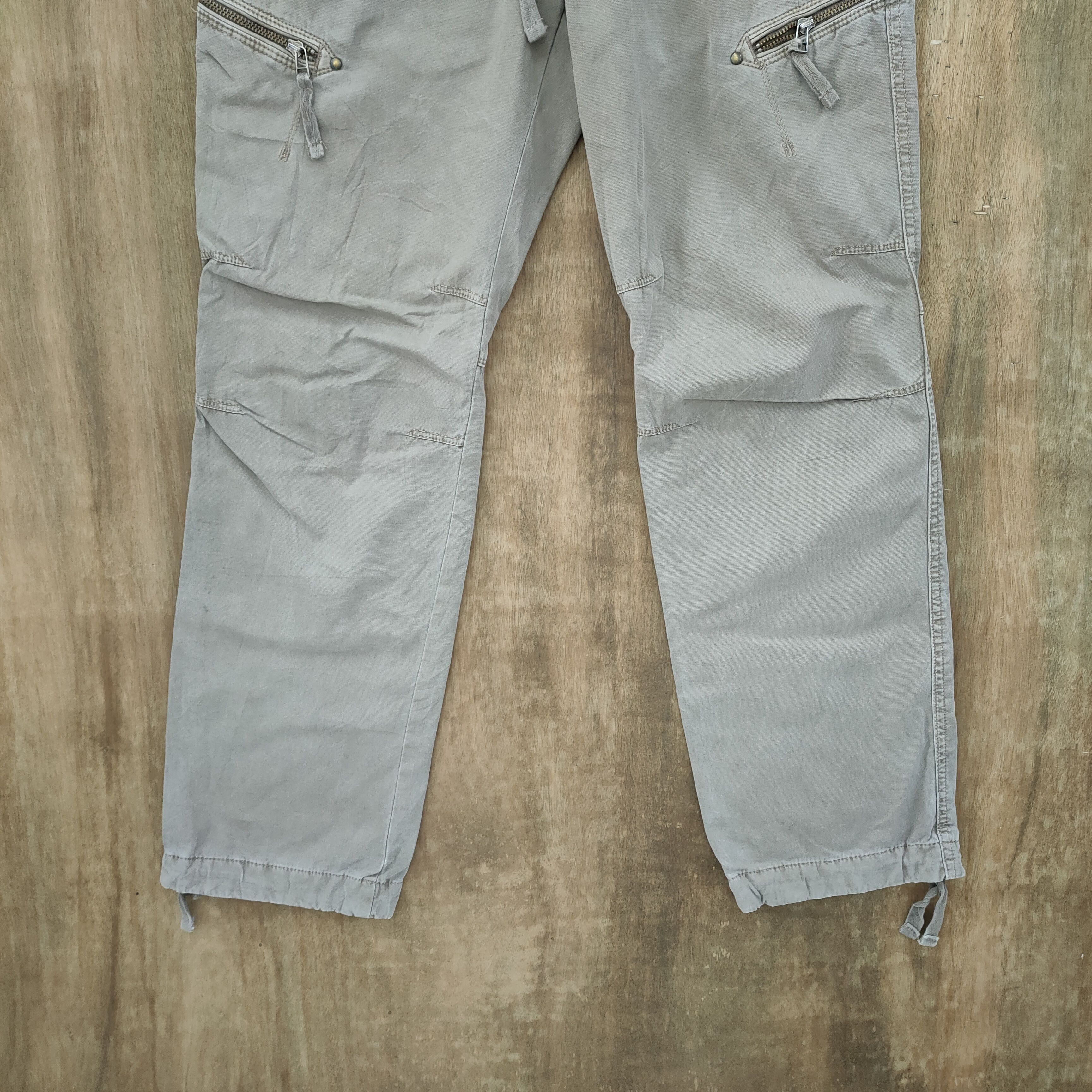 Japanese Brand VINTAGE JAPAN FADED TAN CARGO PANTS Size US 32 / EU 48 - 2 Thumbnail