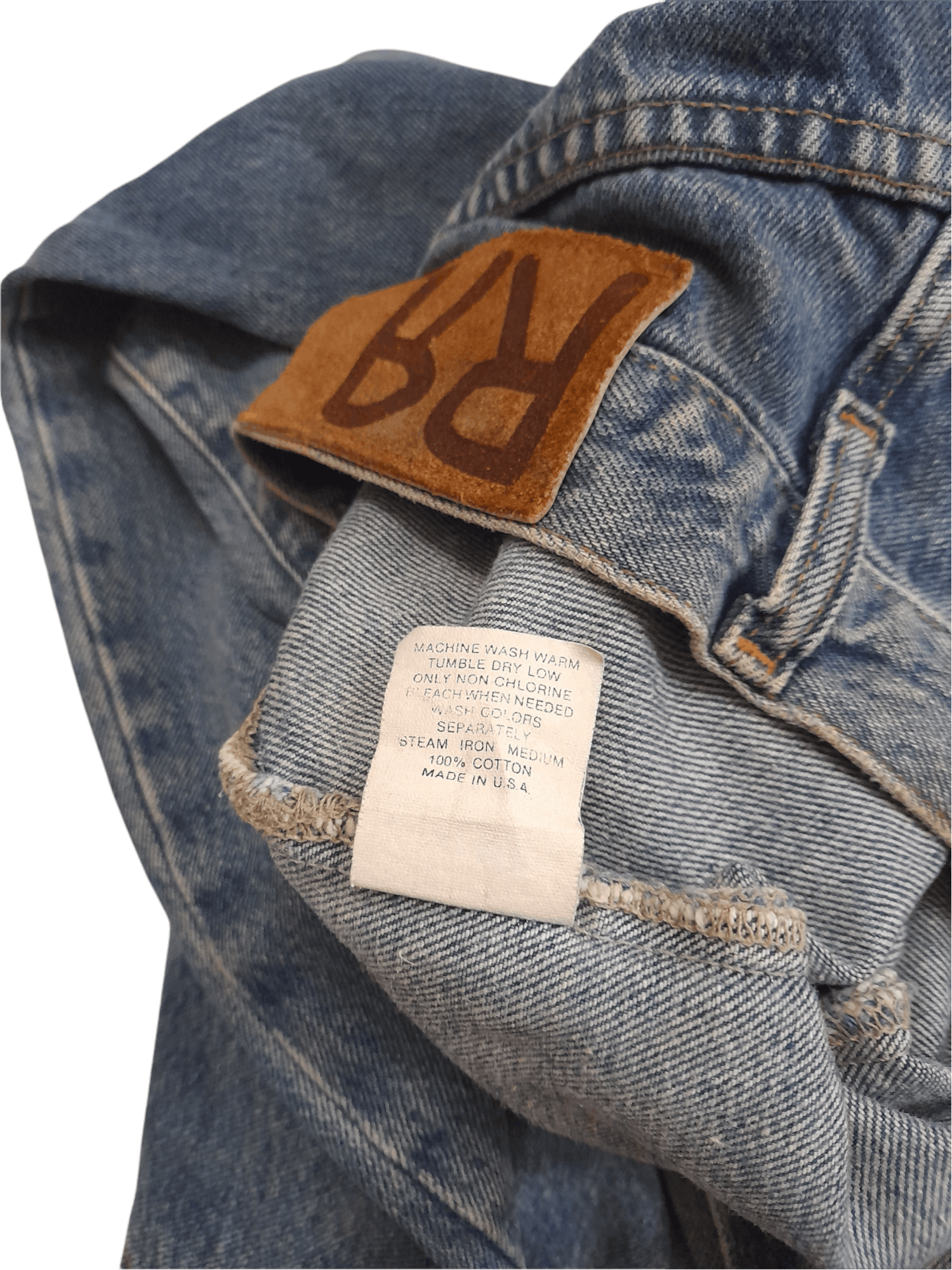 RRL Ralph Lauren 80s RRL Ralph Lauren Denim USA (D755) w30 Size US 30 / EU 46 - 7 Thumbnail