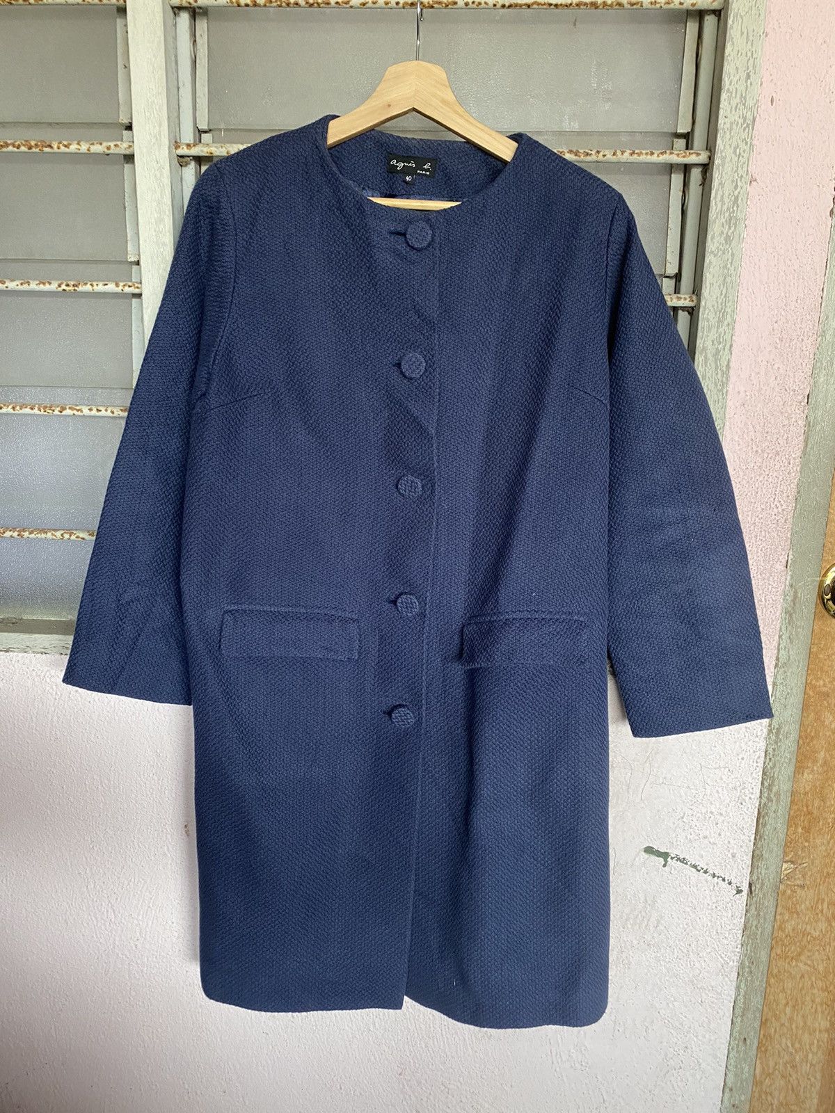 Designer × Vintage × agnes b. ⚡️Light layer⚡️Vintage Agnes B. Long Jacket Size L / US 10 / IT 46 - 5 Thumbnail