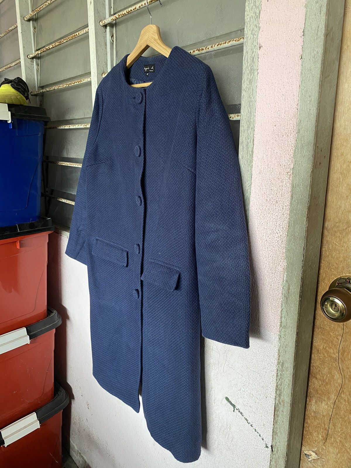 Designer × Vintage × agnes b. ⚡️Light layer⚡️Vintage Agnes B. Long Jacket Size L / US 10 / IT 46 - 4 Thumbnail