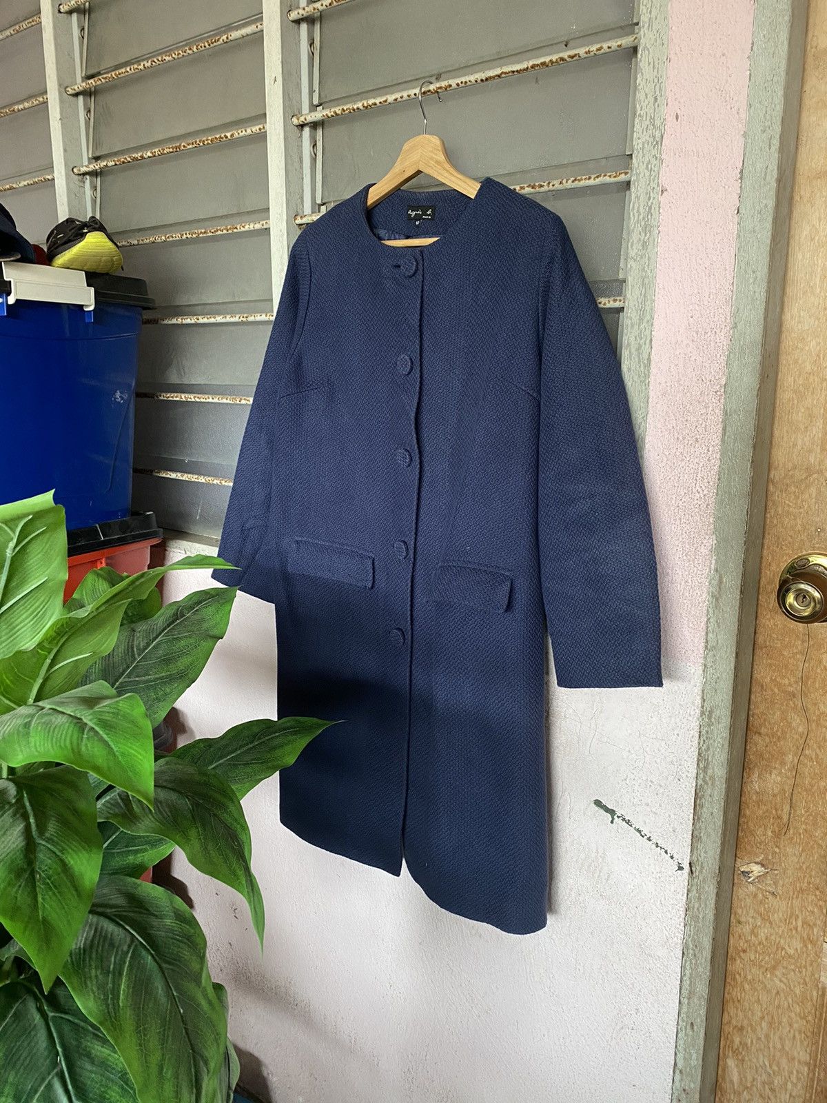 Designer × Vintage × agnes b. ⚡️Light layer⚡️Vintage Agnes B. Long Jacket Size L / US 10 / IT 46 - 1 Thumbnail