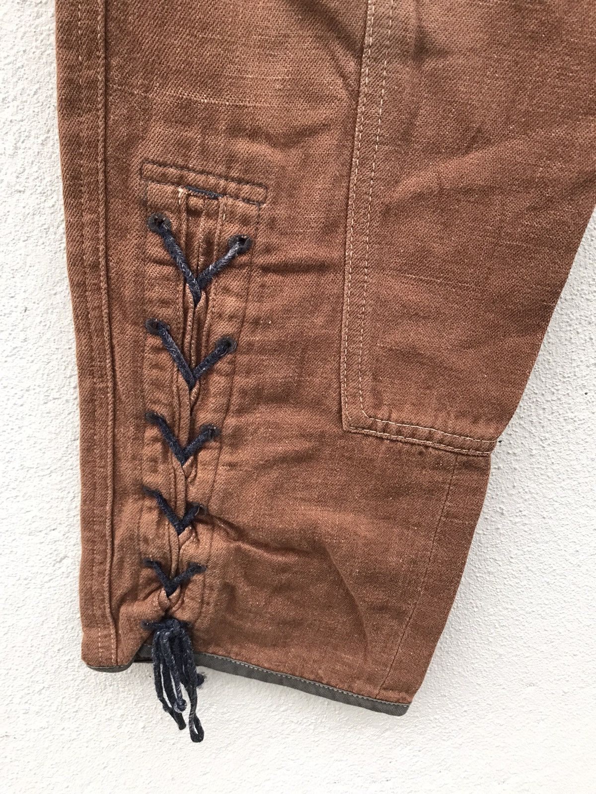 Blue Blue Japan Blue Blue Cropped Pants Size US 30 / EU 46 - 4 Thumbnail