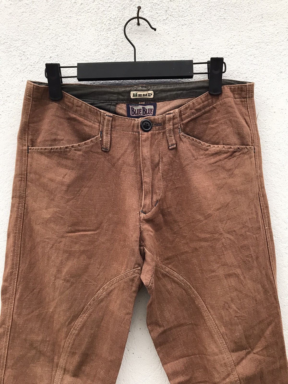 Blue Blue Japan Blue Blue Cropped Pants Size US 30 / EU 46 - 2 Thumbnail