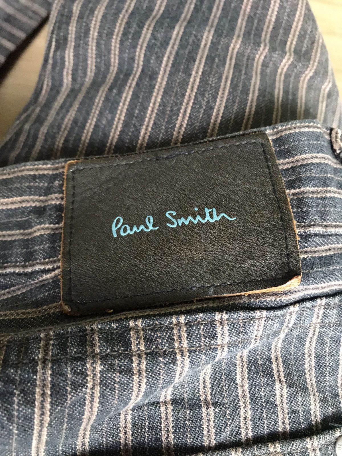Paul Smith Made In JaPan Paul Smith Jeans Hickory Stripe Jeans Size US 30 / EU 46 - 10 Thumbnail
