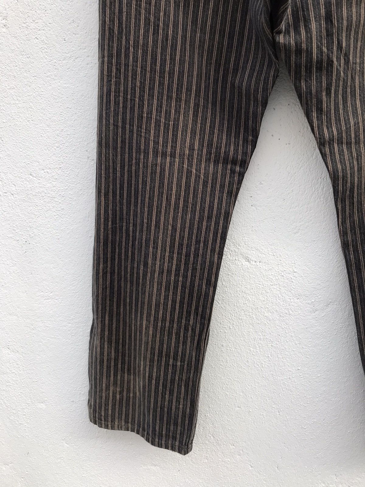 Paul Smith Made In JaPan Paul Smith Jeans Hickory Stripe Jeans Size US 30 / EU 46 - 8 Thumbnail