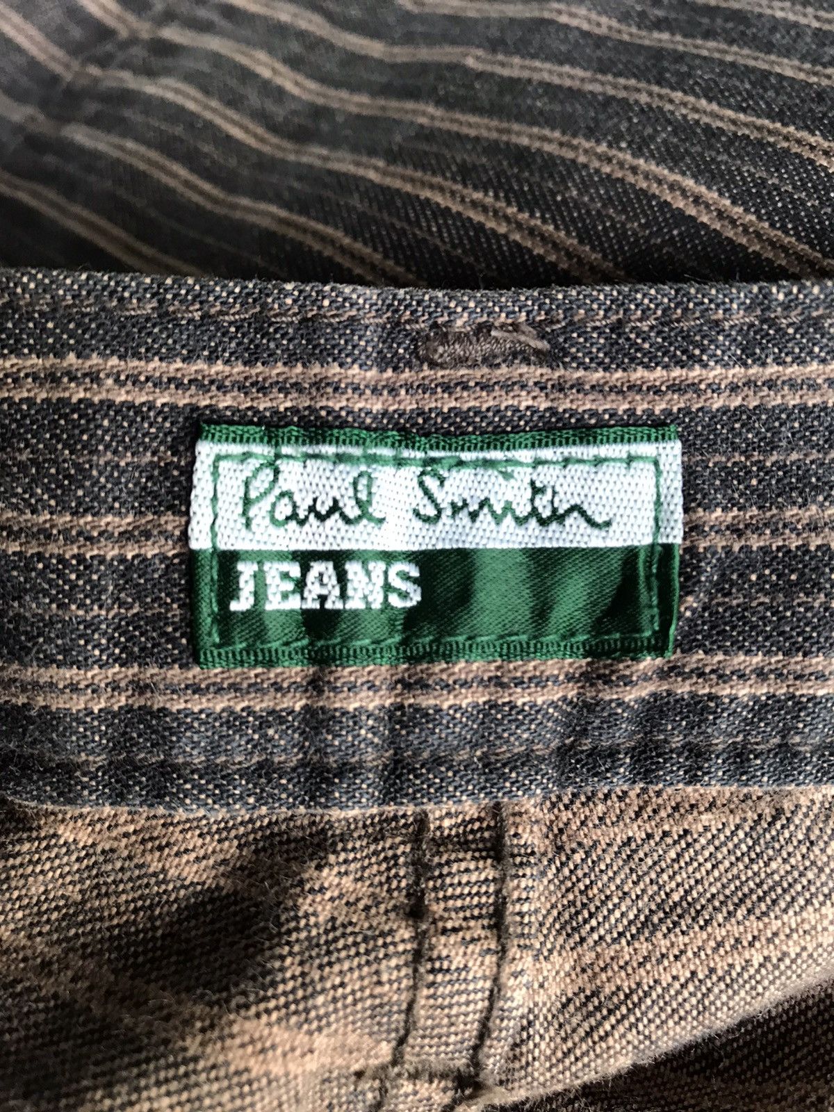 Paul Smith Made In JaPan Paul Smith Jeans Hickory Stripe Jeans Size US 30 / EU 46 - 11 Thumbnail