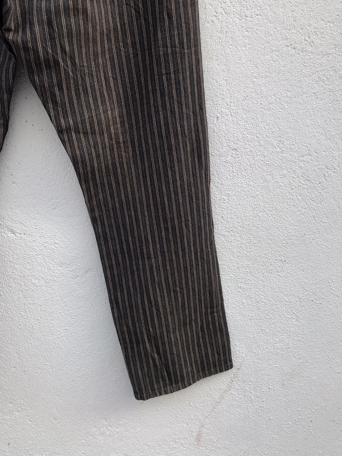 Paul Smith Made In JaPan Paul Smith Jeans Hickory Stripe Jeans Size US 30 / EU 46 - 9 Thumbnail