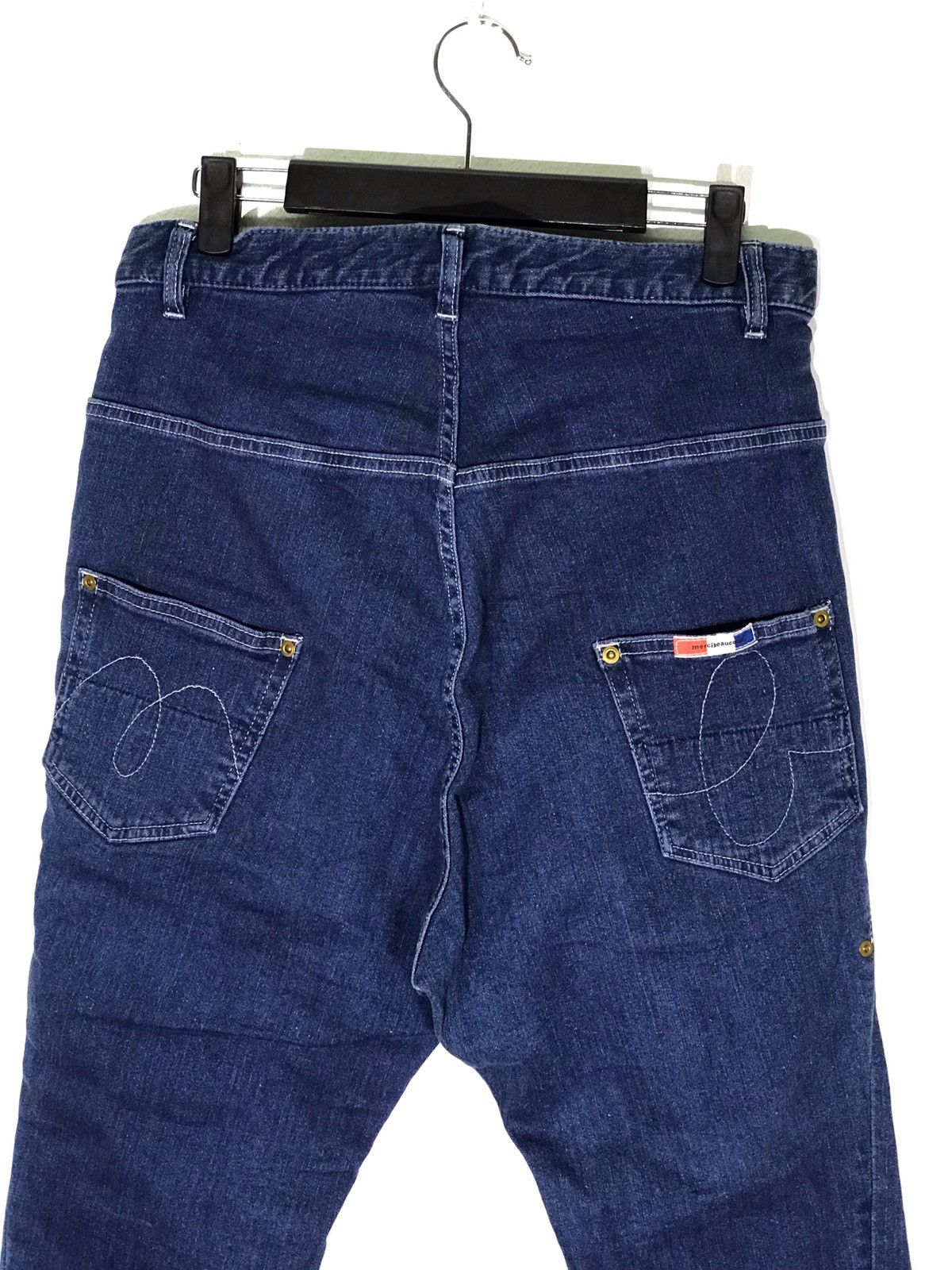Issey Miyake Mercibeaucoup Double Waist Low Crotch Slim Jeans Eri Utsugi Size US 32 / EU 48 - 5 Thumbnail