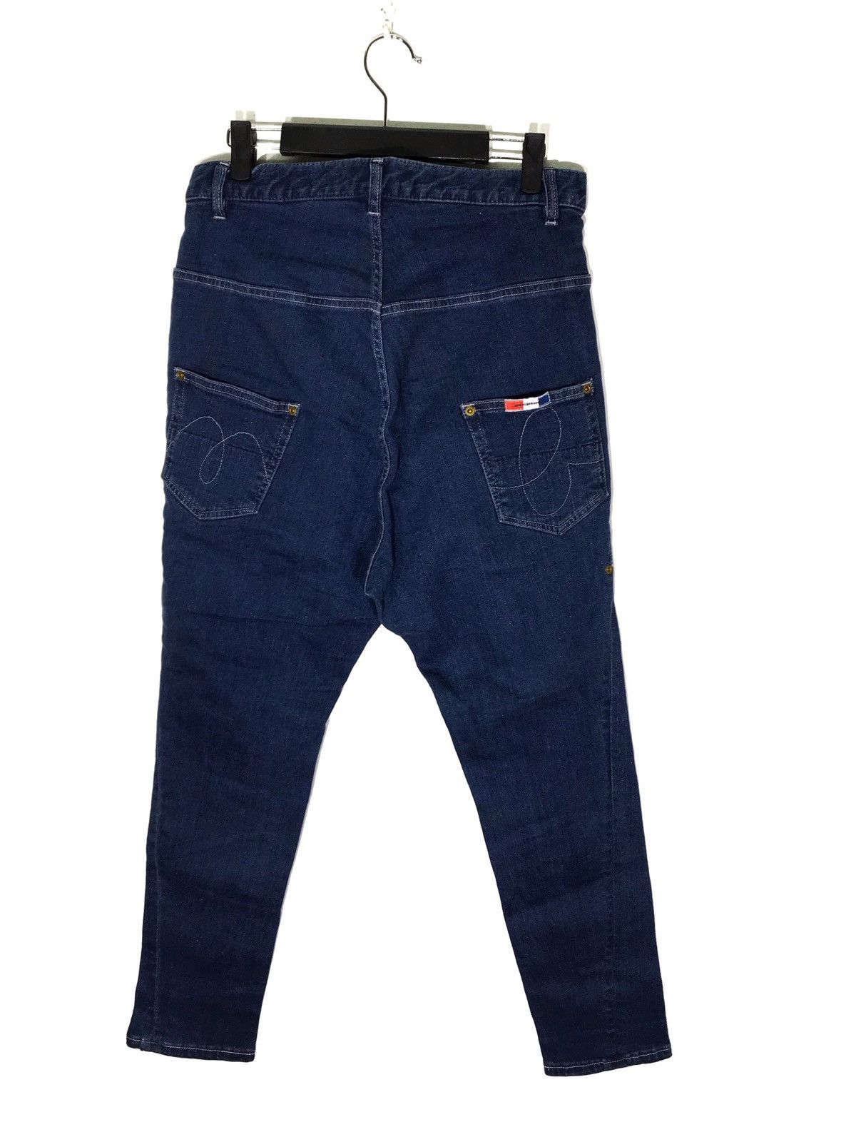 Issey Miyake Mercibeaucoup Double Waist Low Crotch Slim Jeans Eri Utsugi Size US 32 / EU 48 - 4 Thumbnail